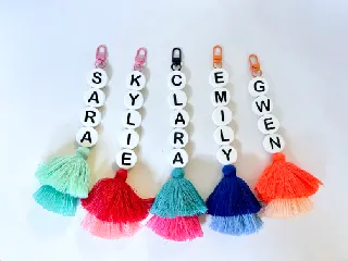 Big Letter Beads (2 Styles: Horizontal & Vertical Holes for Stringing)