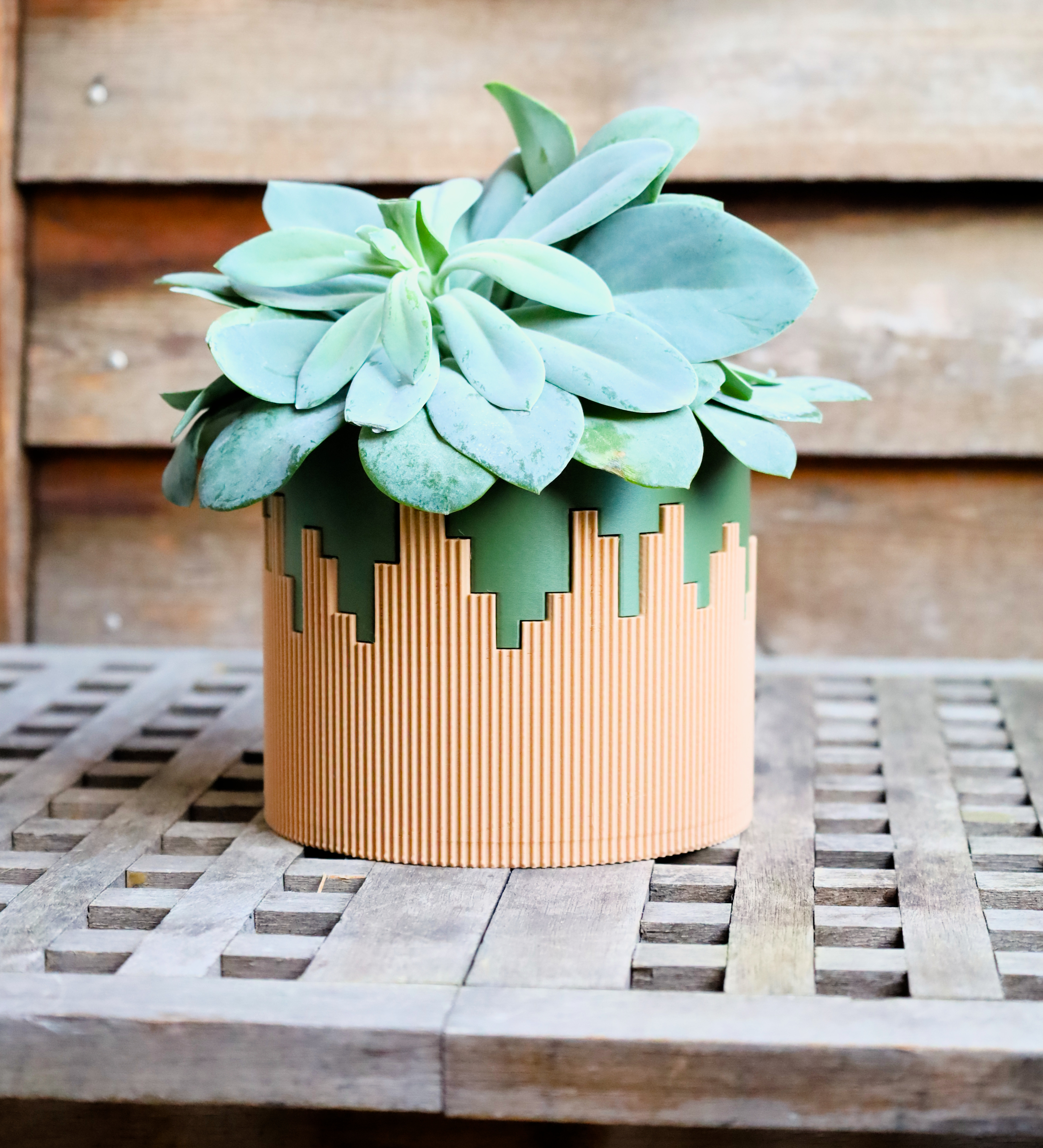 Dual colored pot — miniatura 2