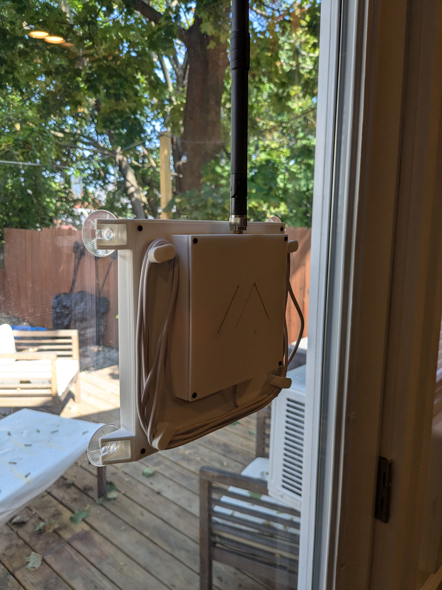 RAK Wisblock Meshtastic Solar Window Mount