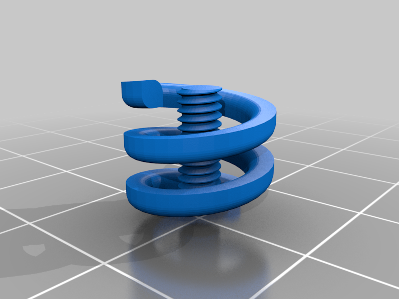 OpenSCAD helical extrude and thread library by Zymon | Download free ...