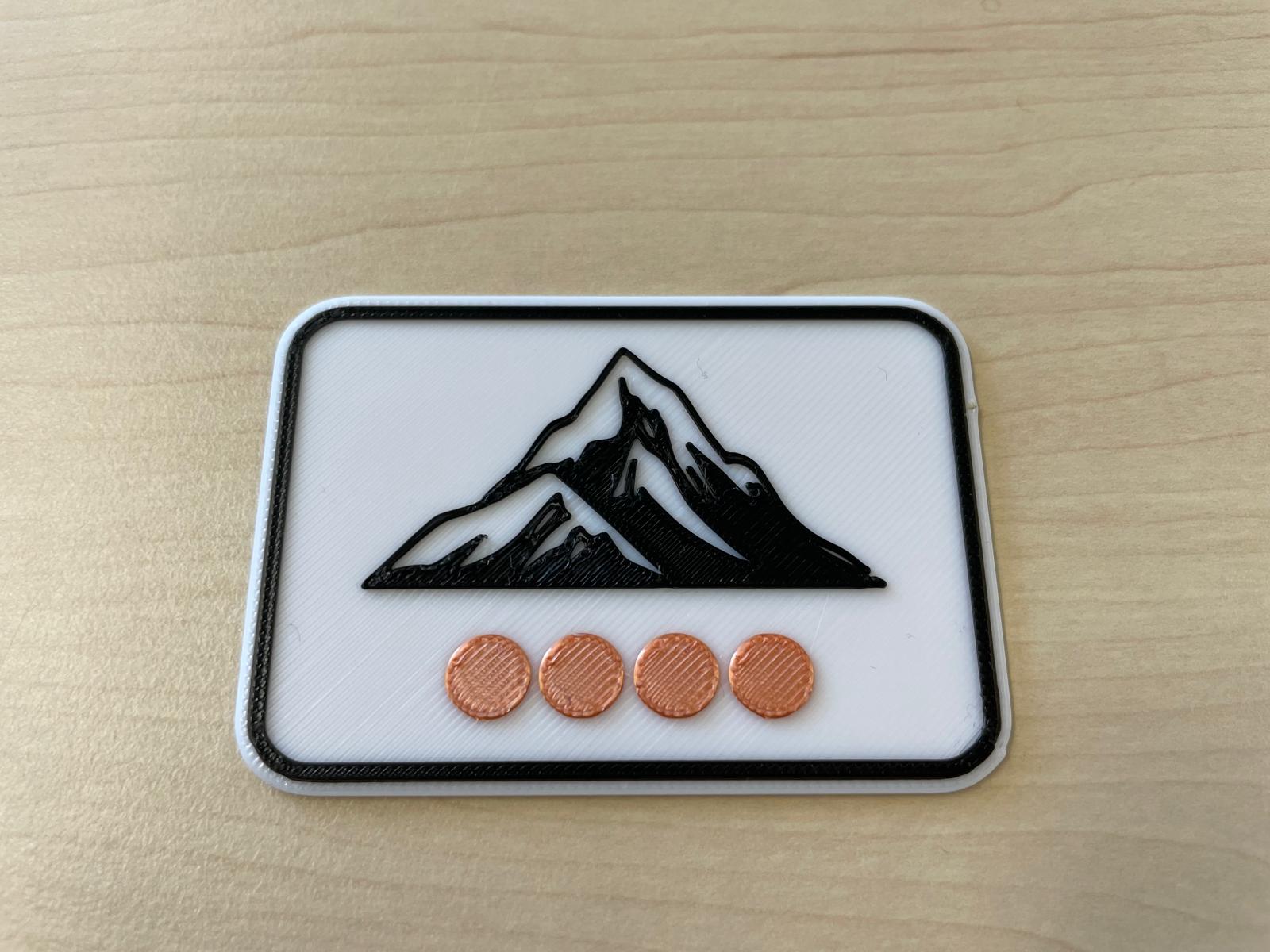 Worldbuilders Board Game - Mountain Market Sign