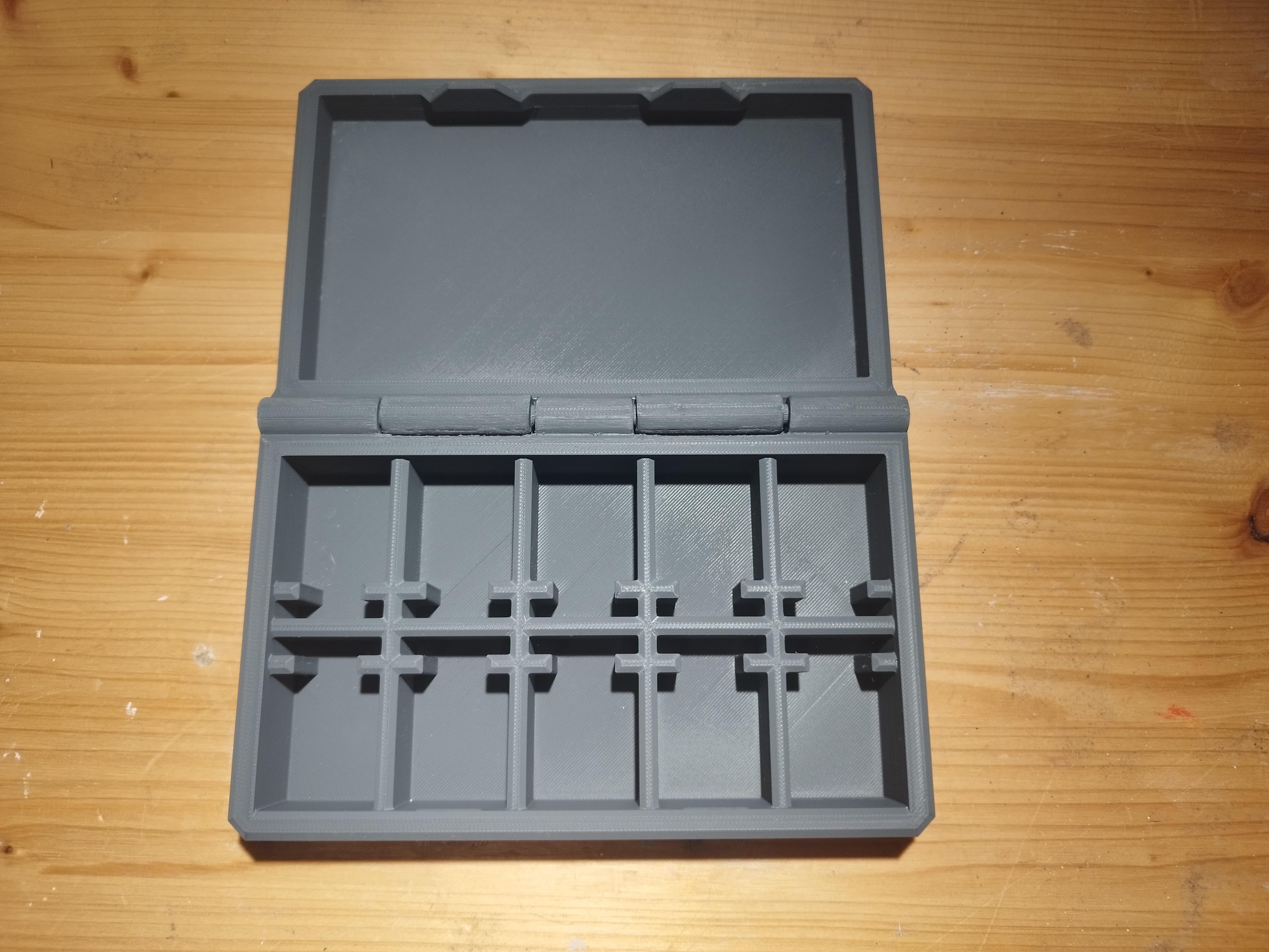 Print-in-Place miniature box V1: fixed subdivision — miniatura 2