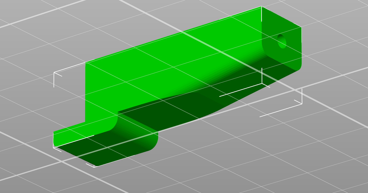 RC4WD Trail Finder 2 Nonrotatable Body Mounts for XtraCab and