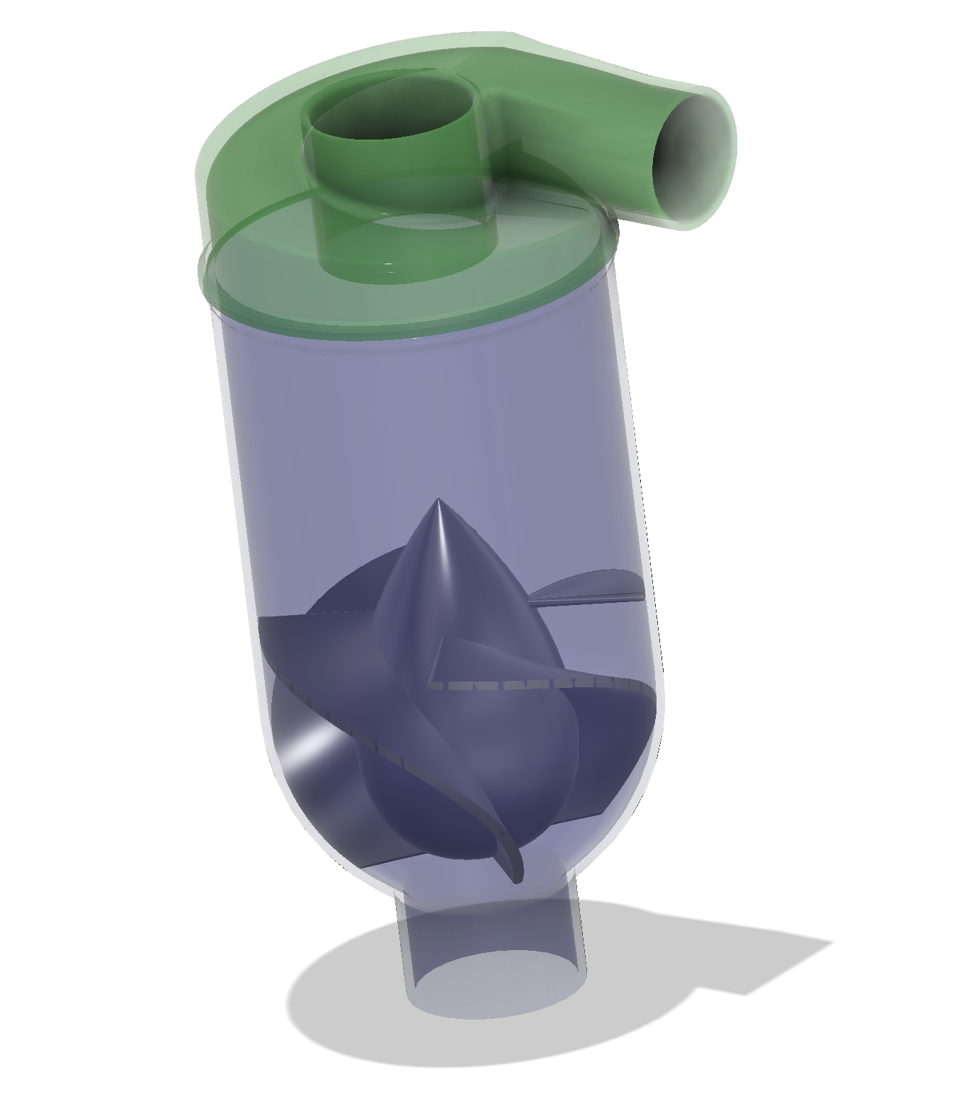 Small Axial Flow Cyclone Dust Separator — miniatura 11