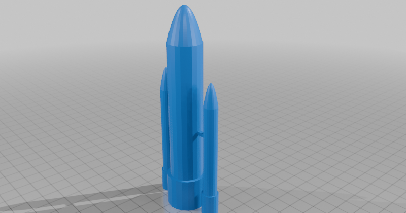 Rocket by REDSURGE59 | Download free STL model | Printables.com