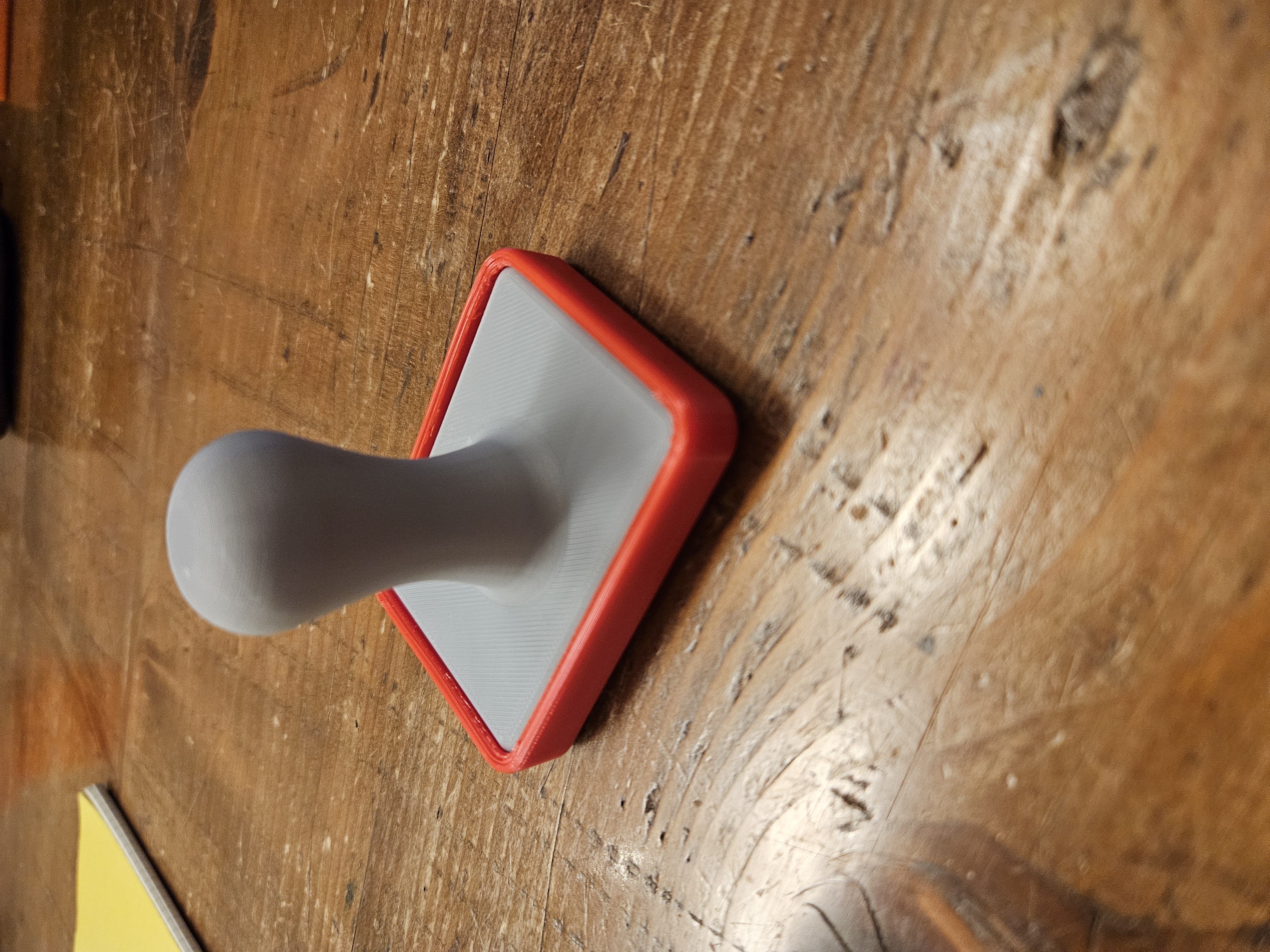 Stamp handle with tpu cover curstomizable