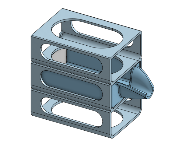 Miniatura 6 do modelo 3D Multipurpose Sorting Tray + Rack Stand
