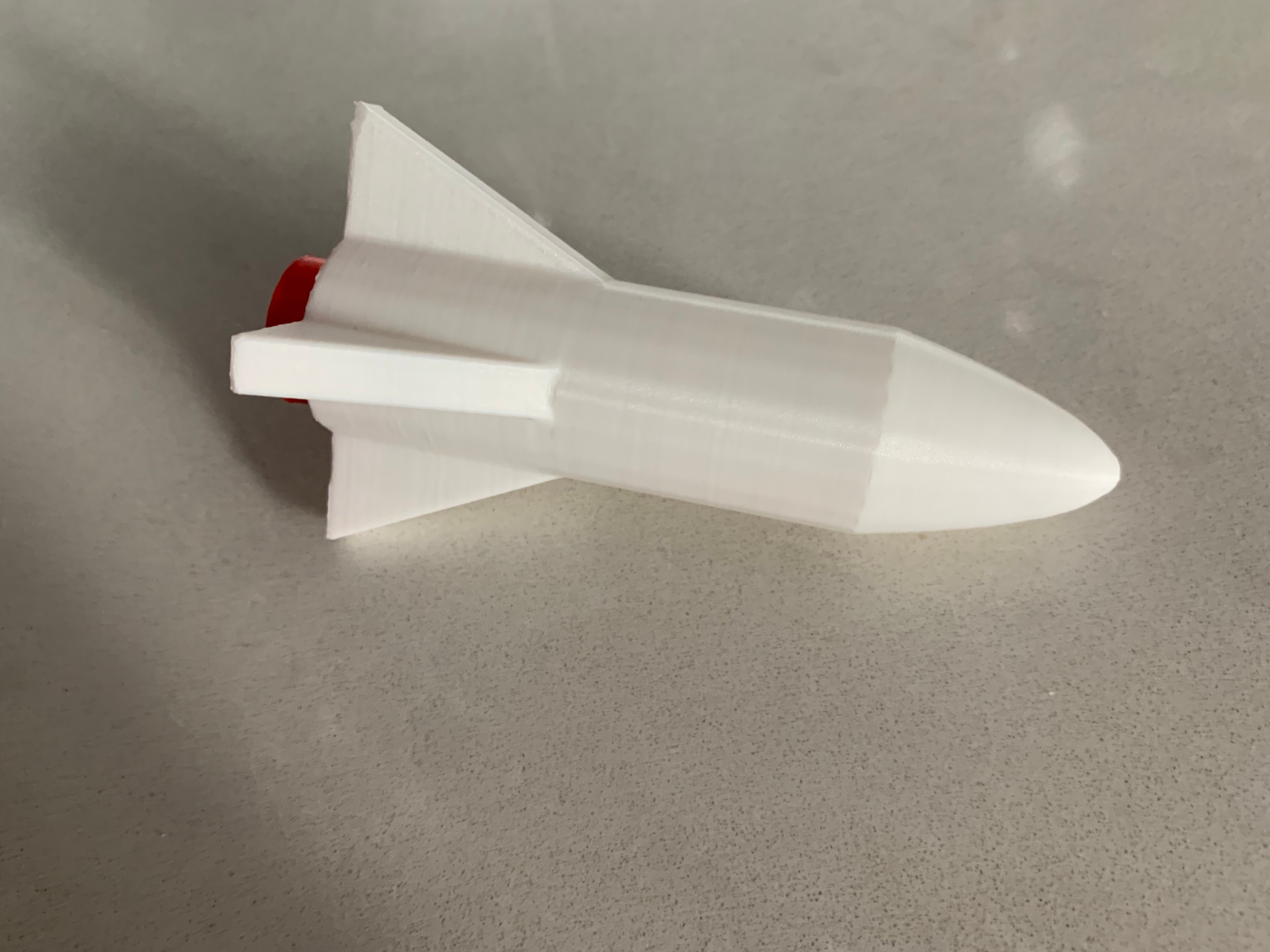 Low Poly Missile by REDSURGE59 | Download free STL model | Printables.com