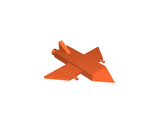Very Low Poly Fighter Jet by REDSURGE59 | Download free STL model ...