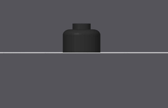 LEGO Sword holder decoration head (For DND CMF brain monster)