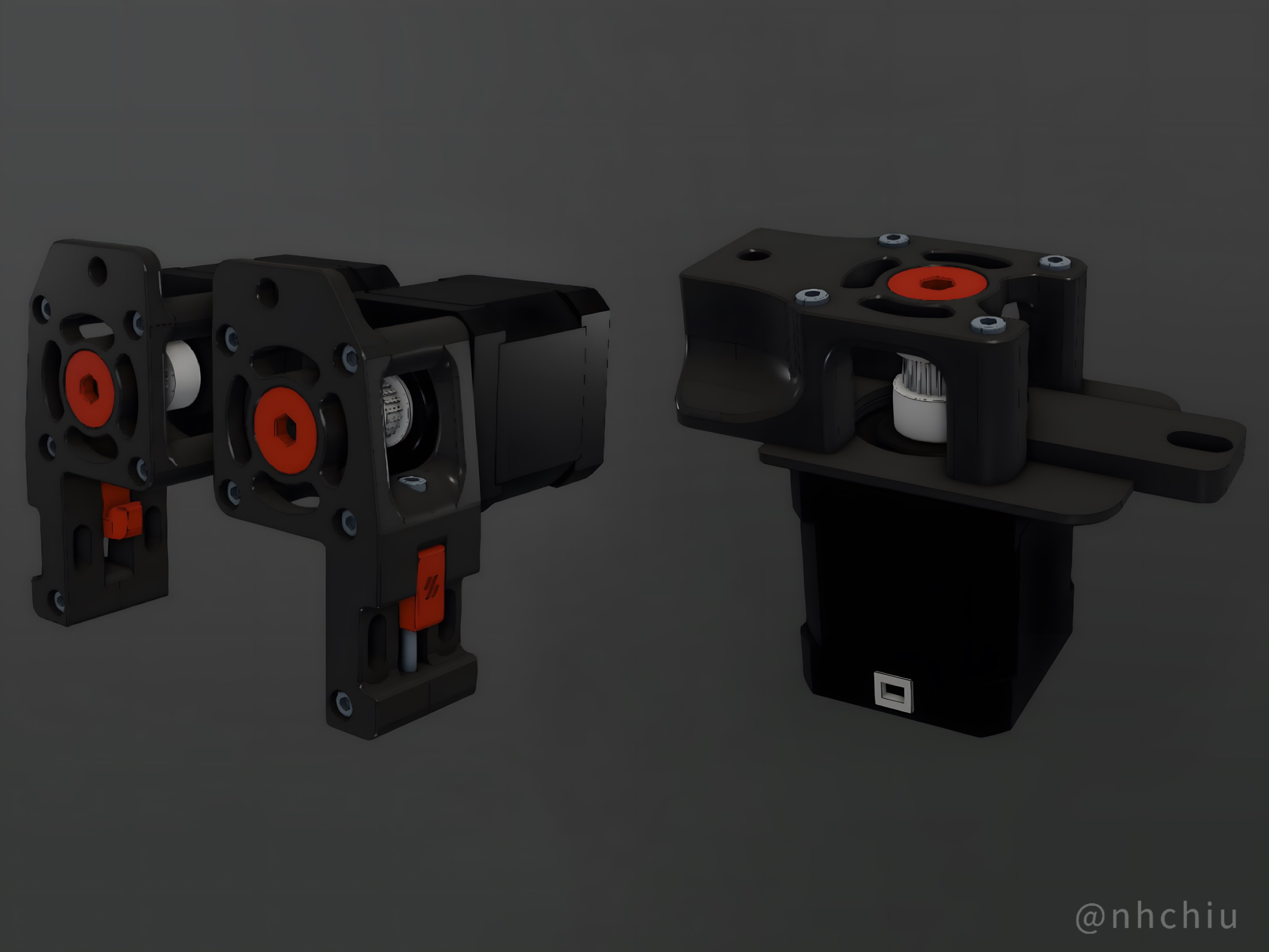 Voron Switchwire Double Shear Motor Mount