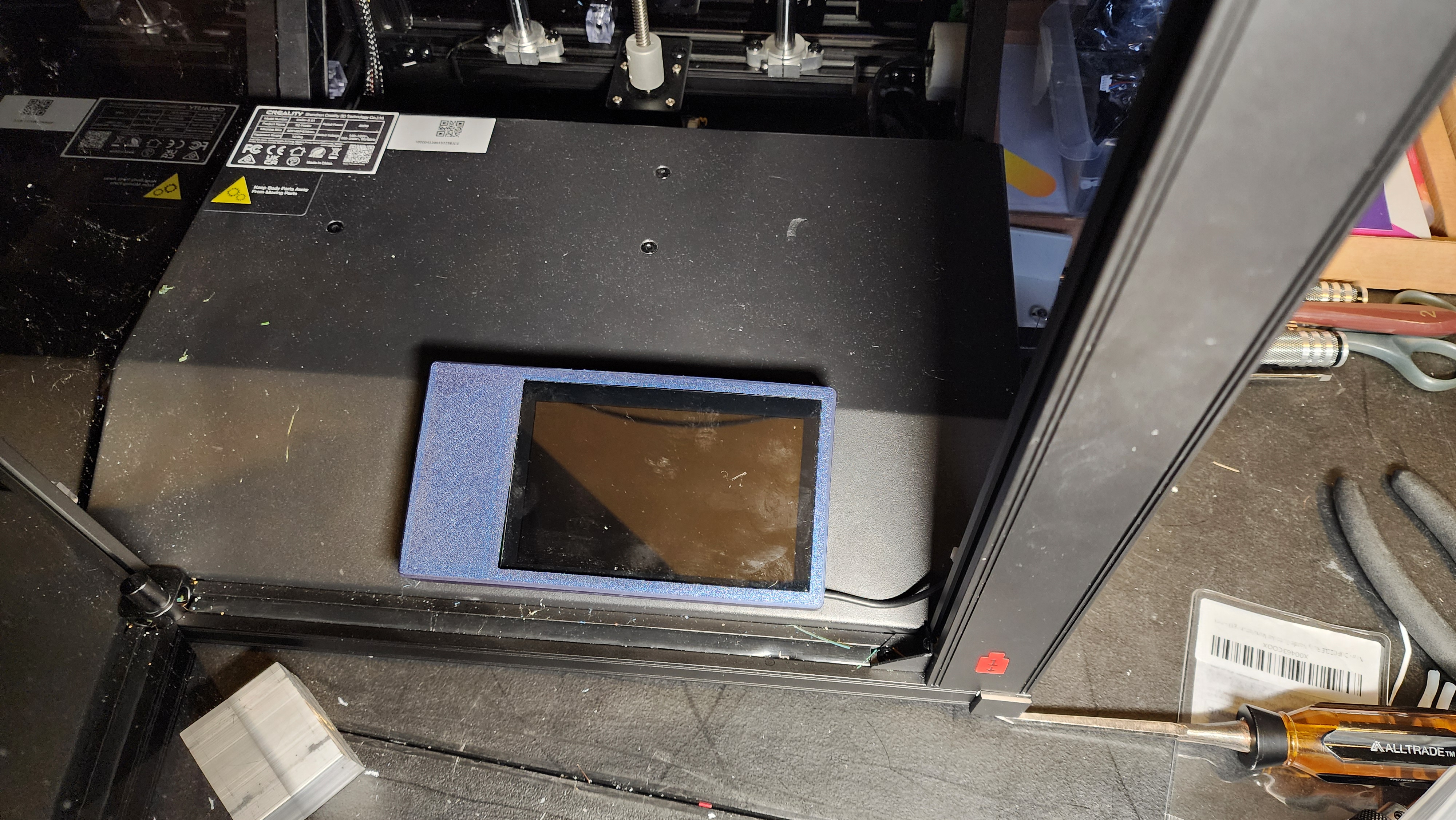 Klipper Screen modification for Ender 5 S1 Printers