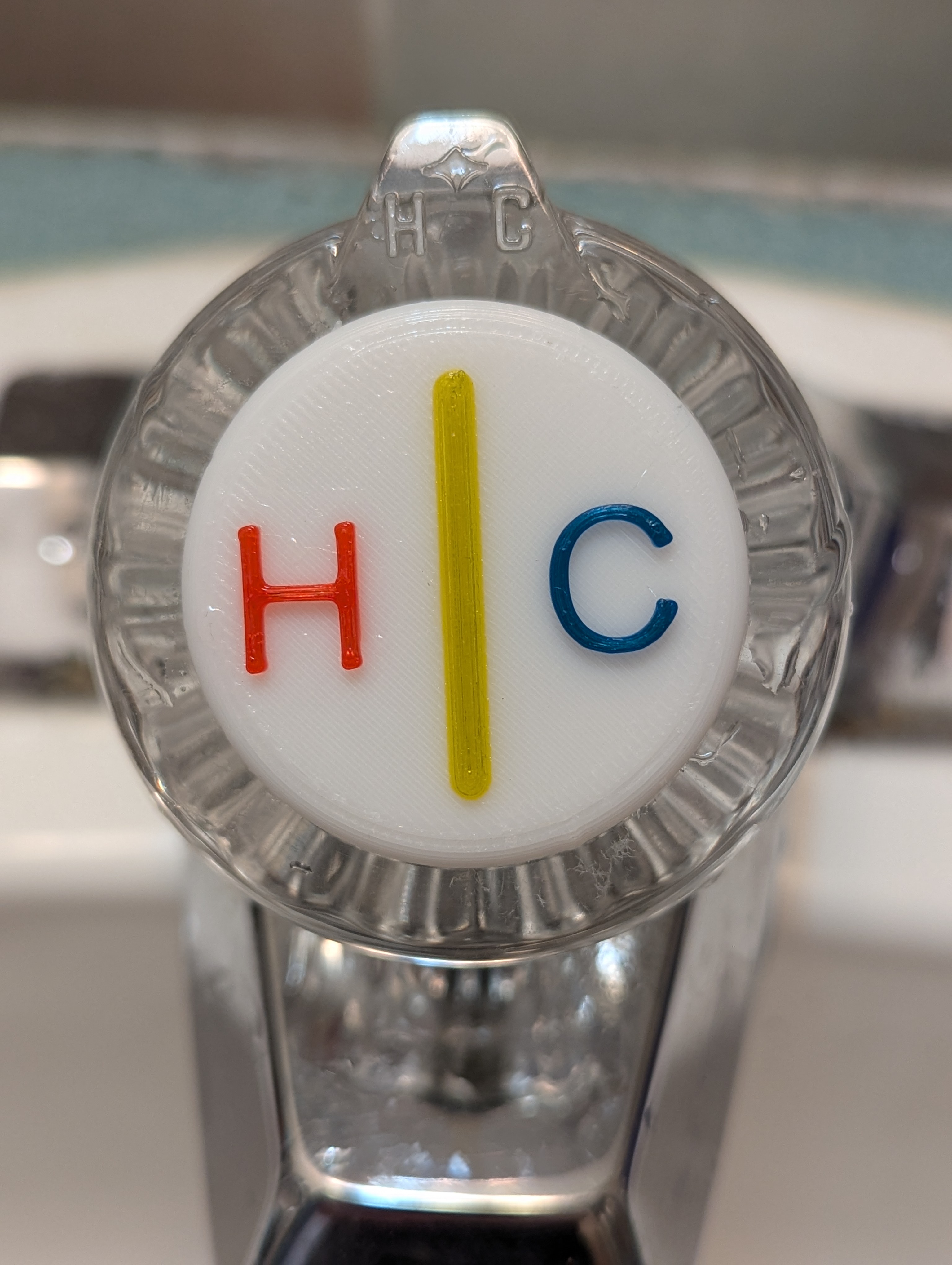 Bathroom Sink - Faucet Cover