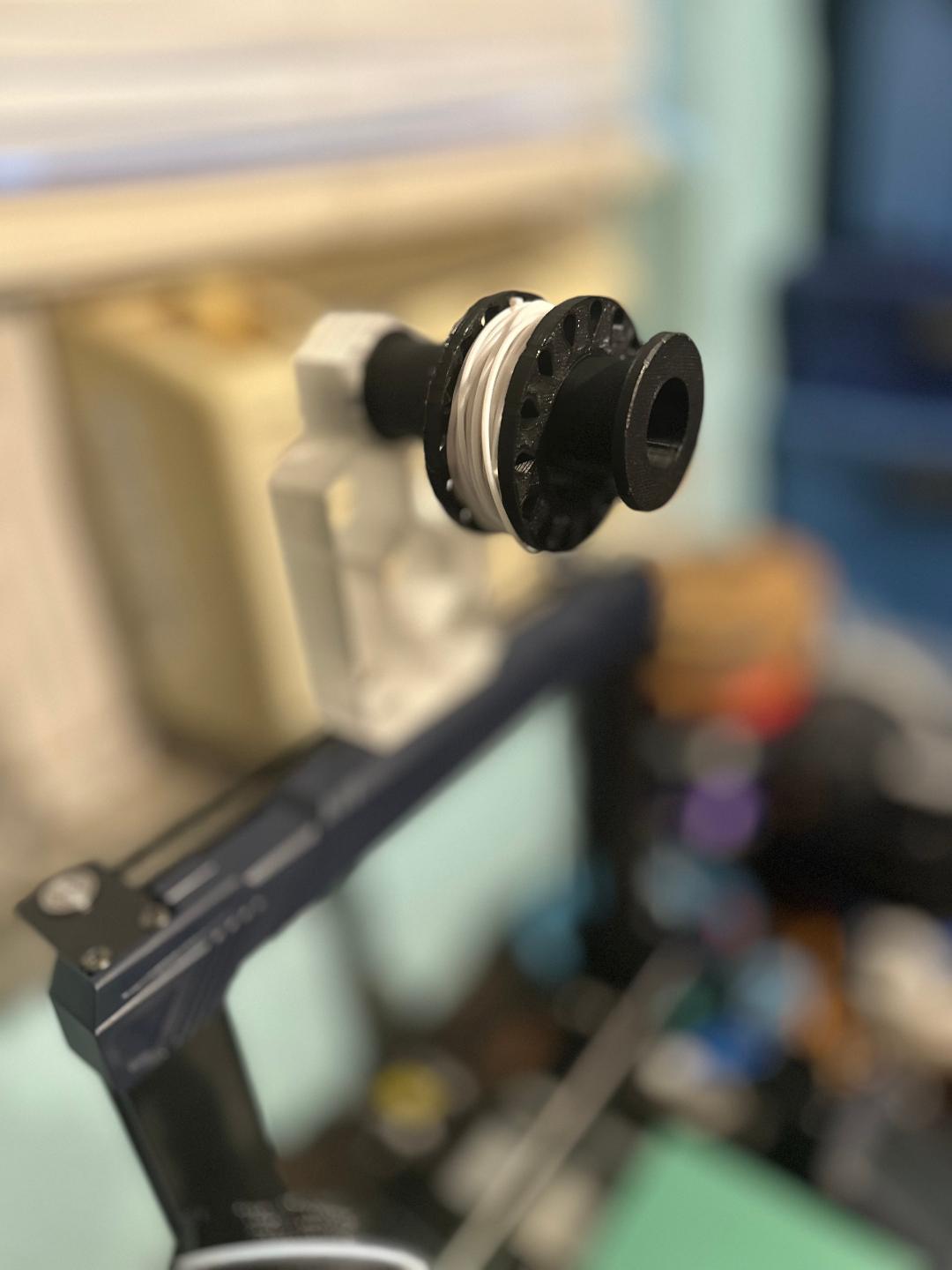 small sample spool holder