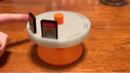 Nintendo Switch Game Card Rack / Lazy Susan