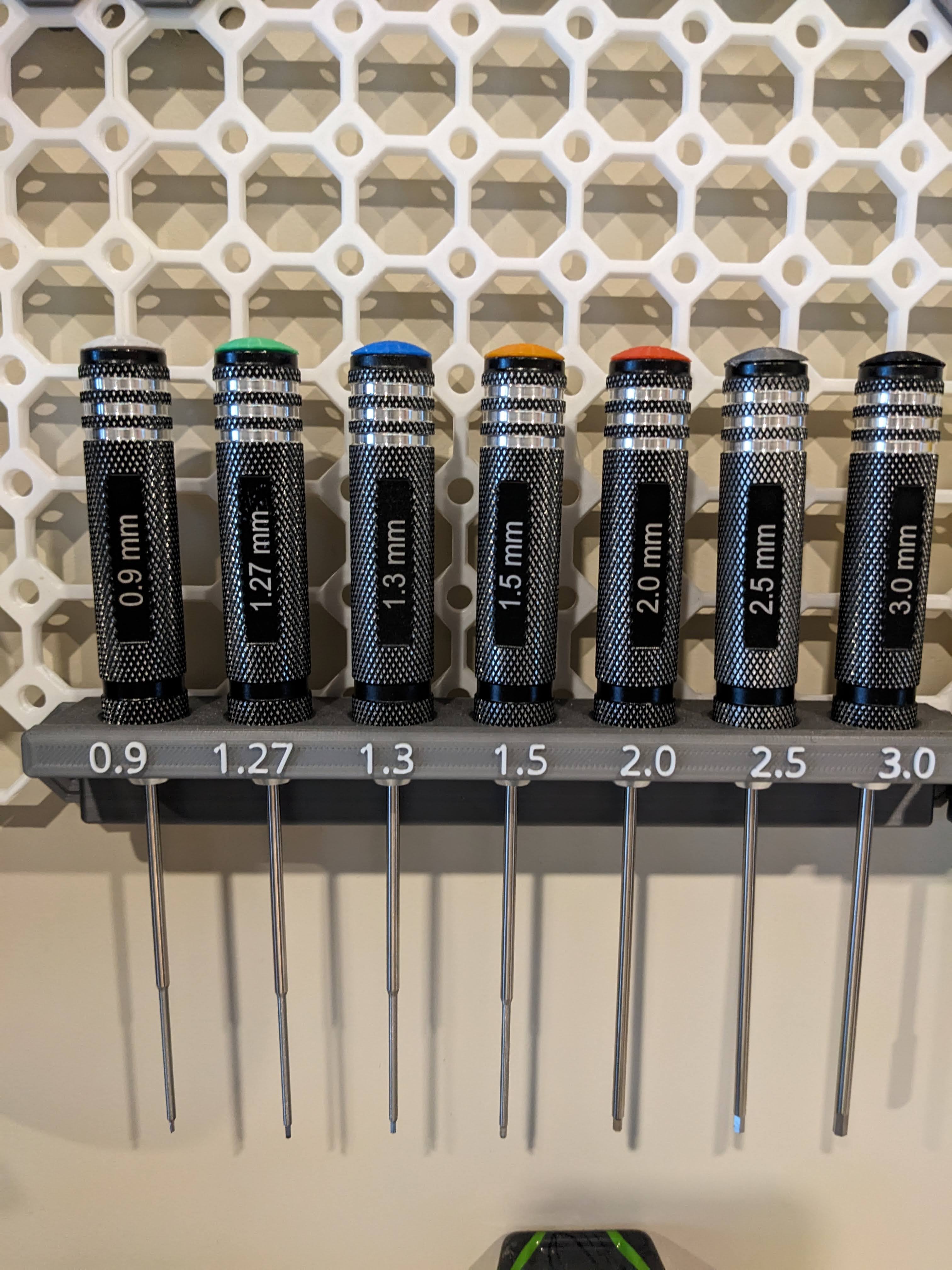 Multiboard Hex Screw Driver Holder