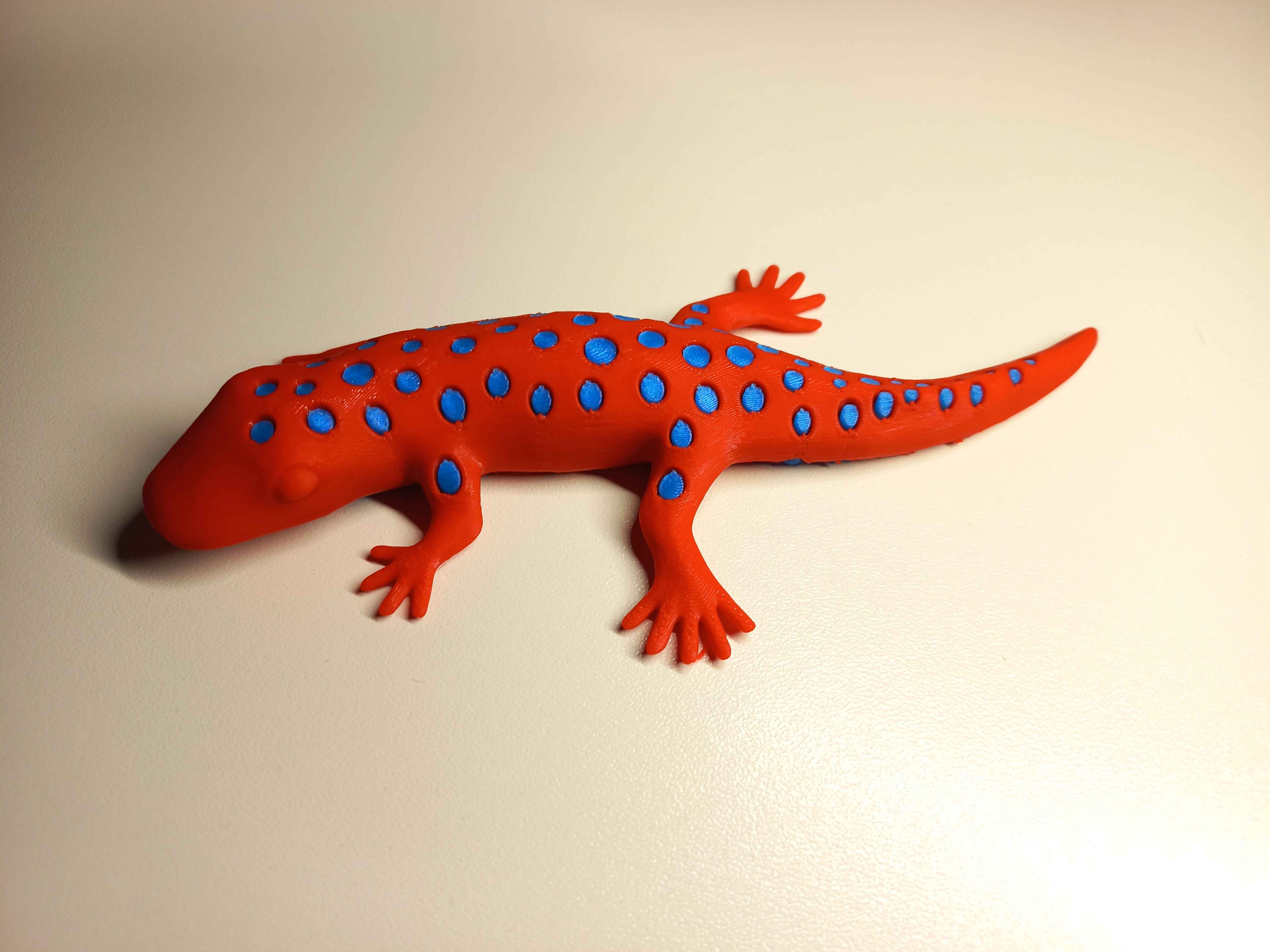 Single Extruder - Dual Color - Salamanders (fusion360) — thumbnail 4