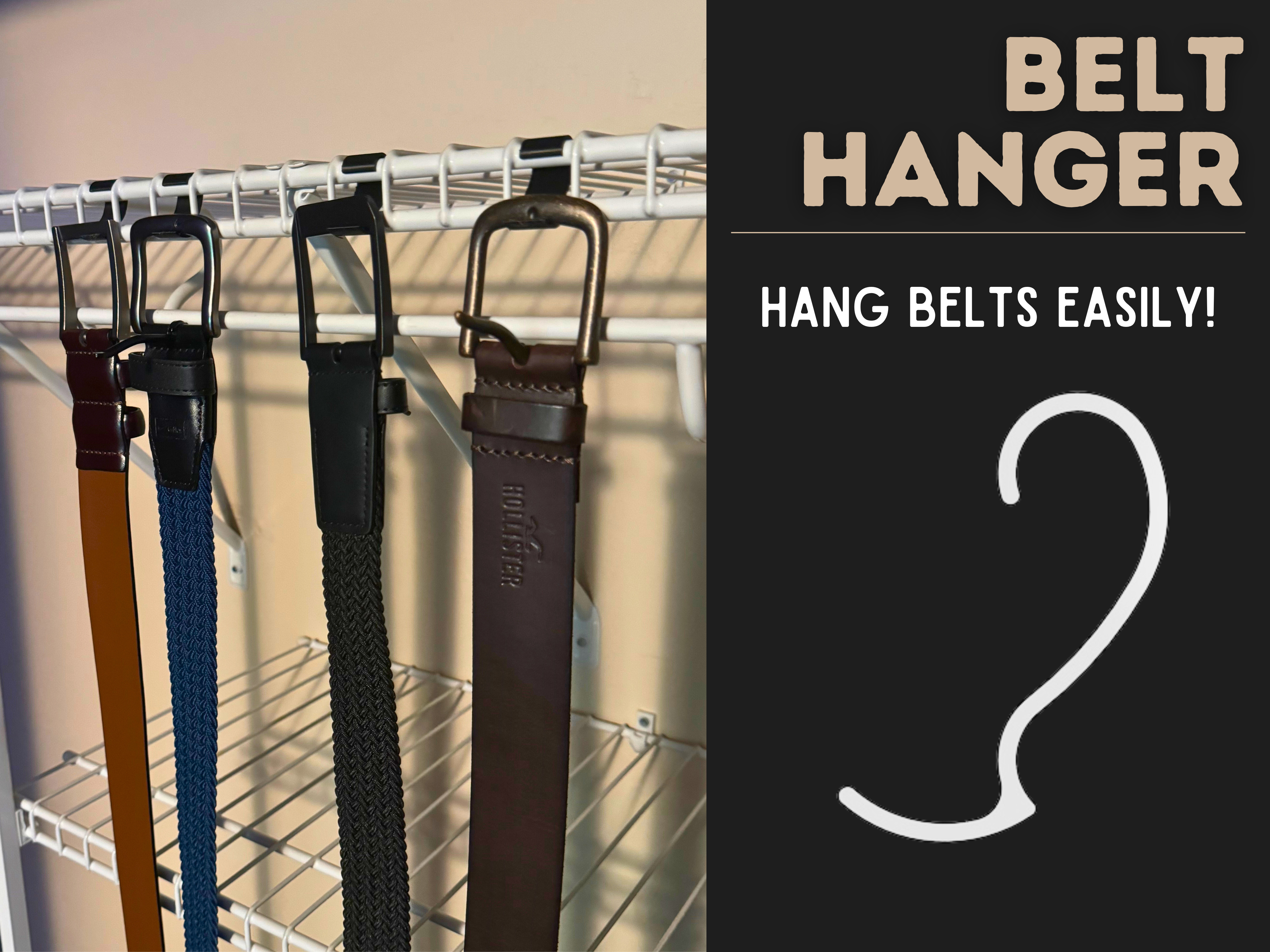 Belt Hanger for Closet