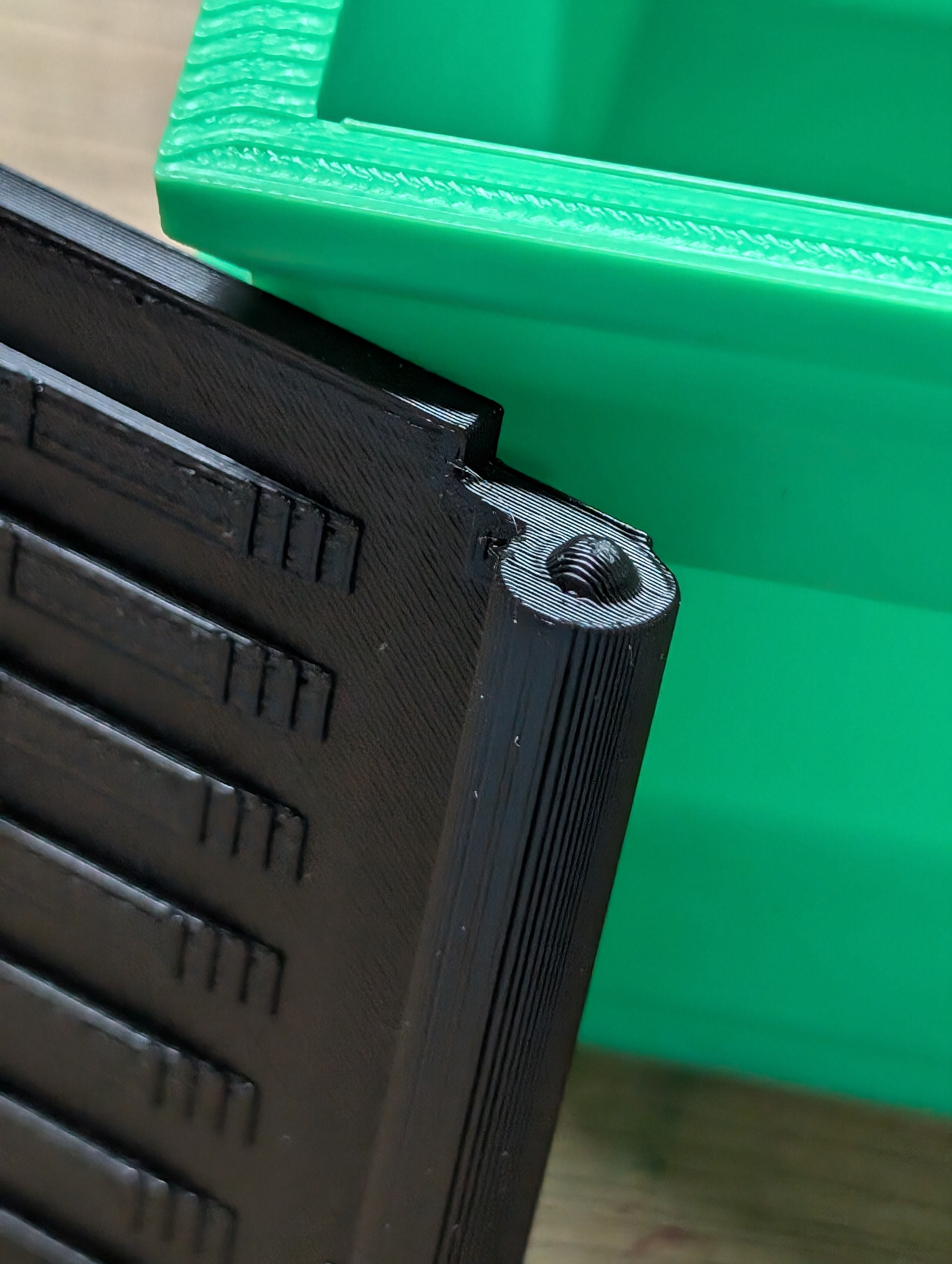 Snap-in Lids for Desktop Dumpster 3D model thumbnail