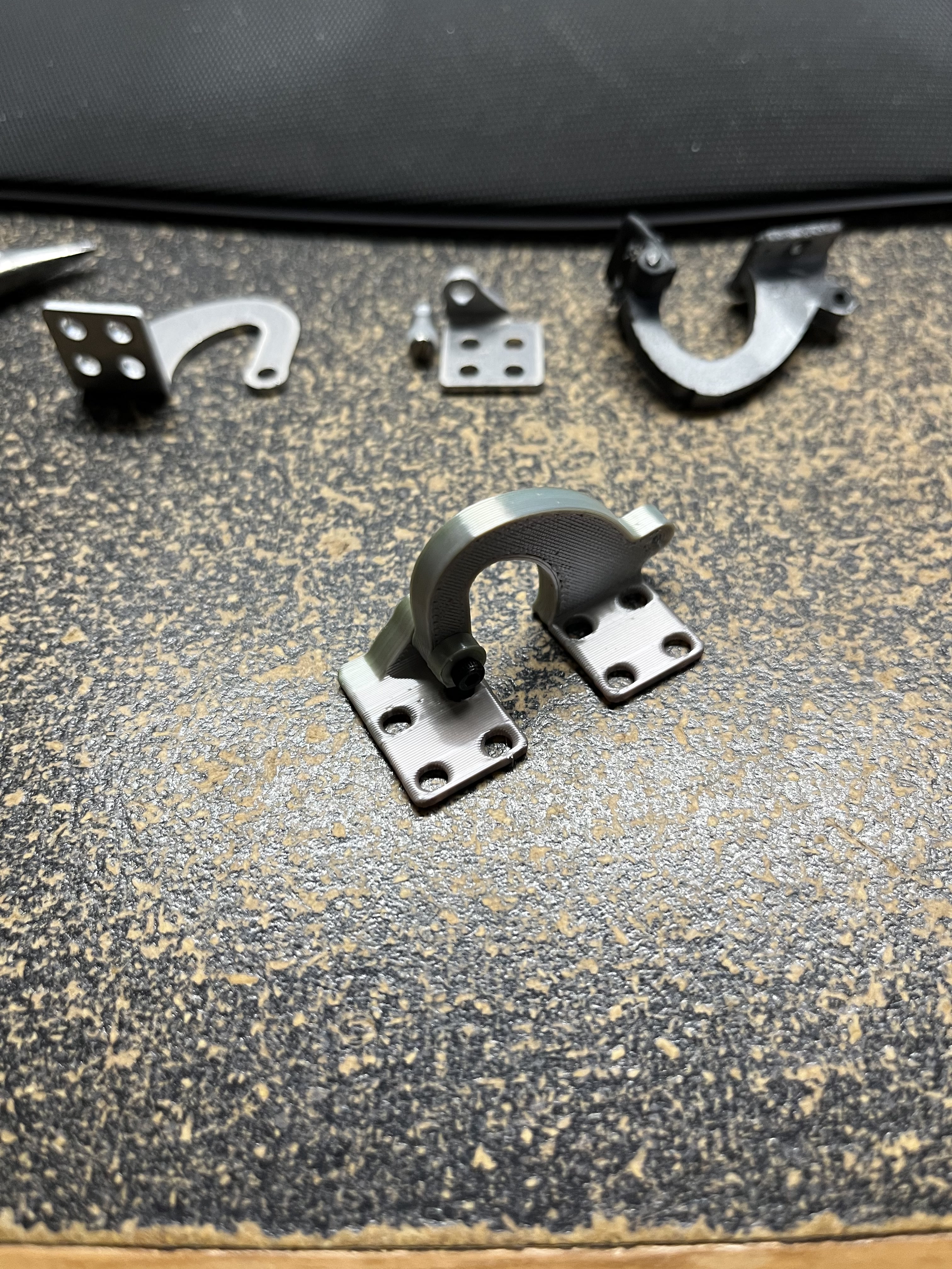 RC Plane Landing Gear Door Hinges