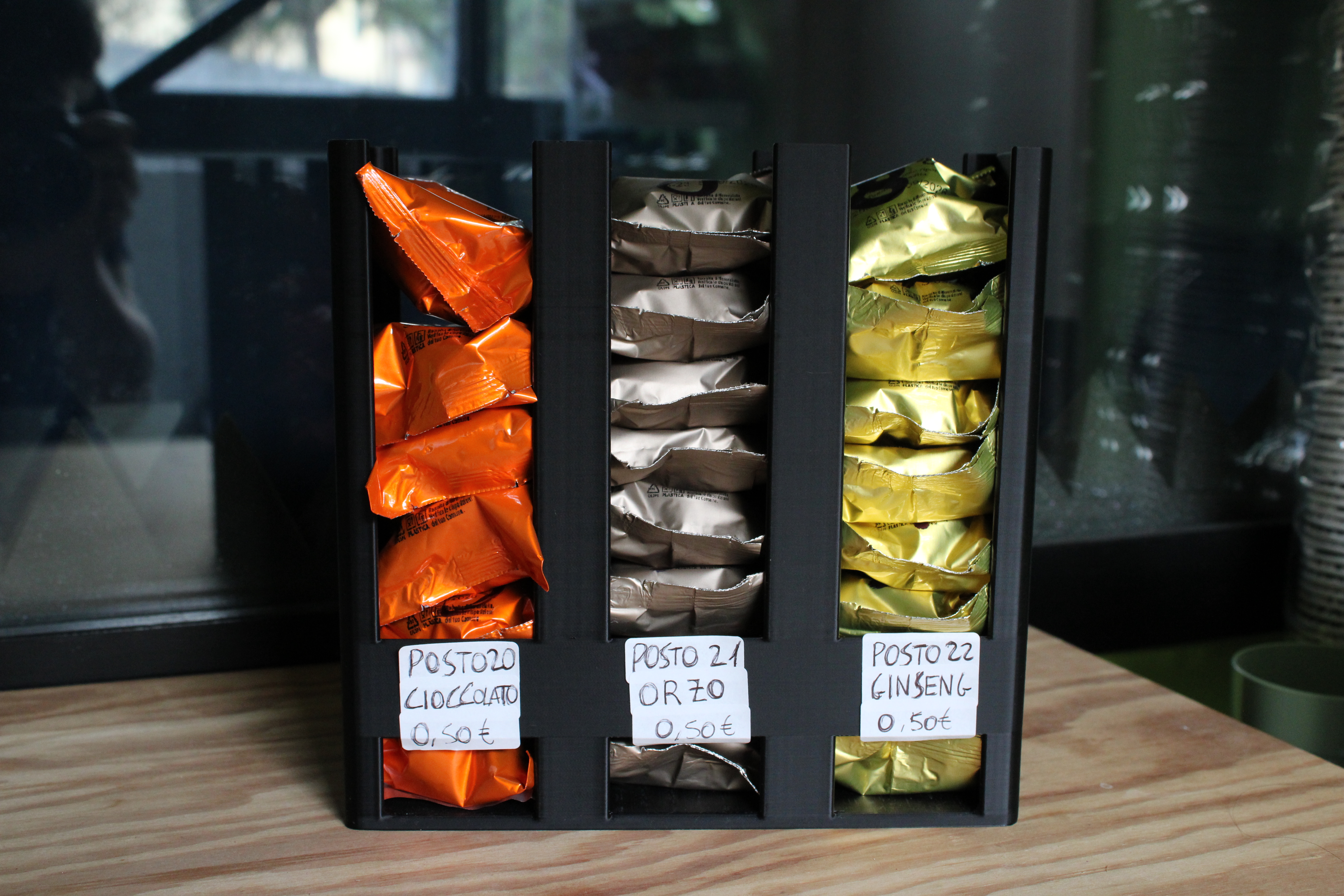 Coffee pod holder
