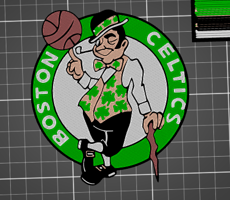 Boston Celtics Logo - MMU