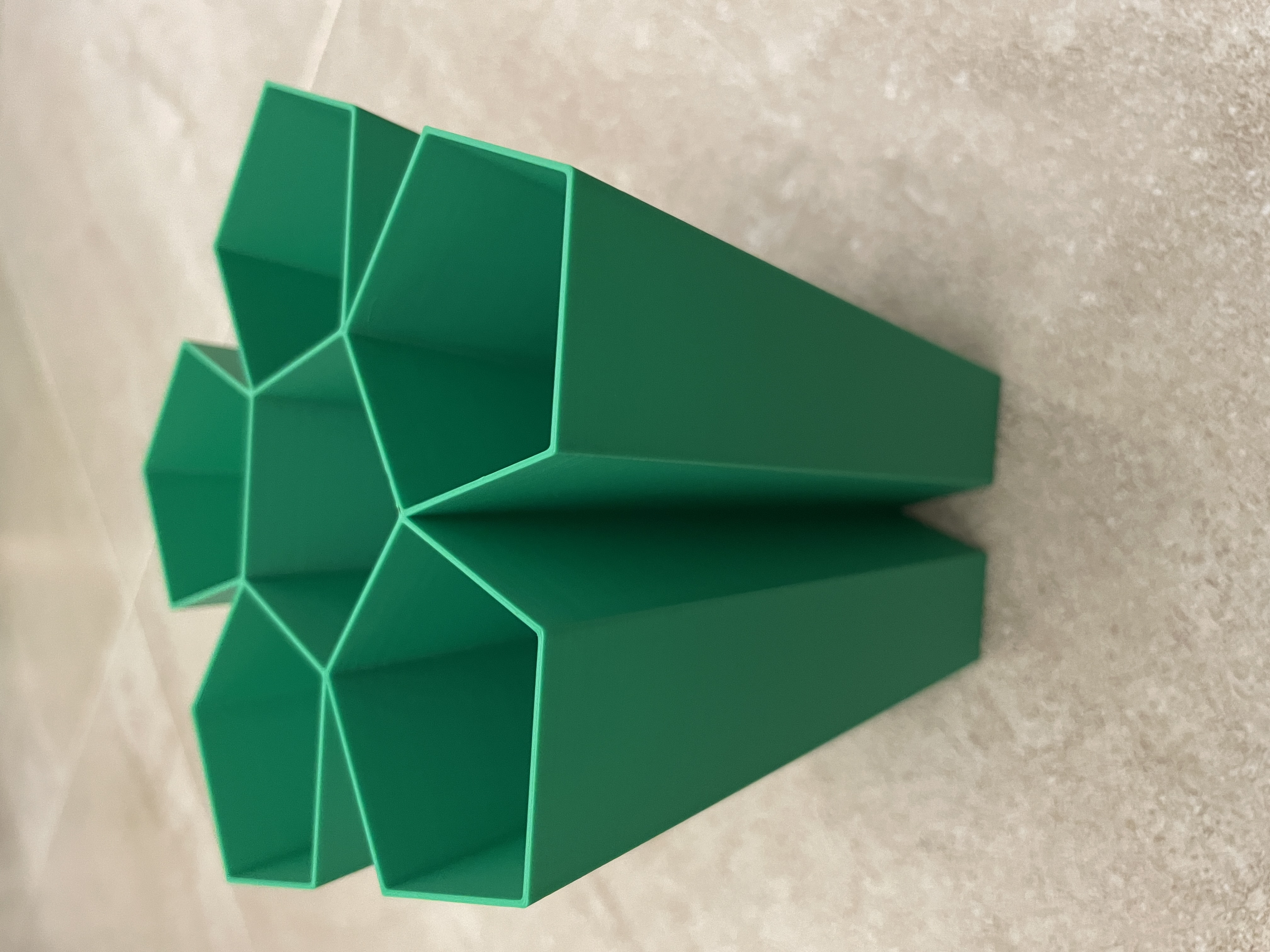 Pencil holder - Pentagonal design