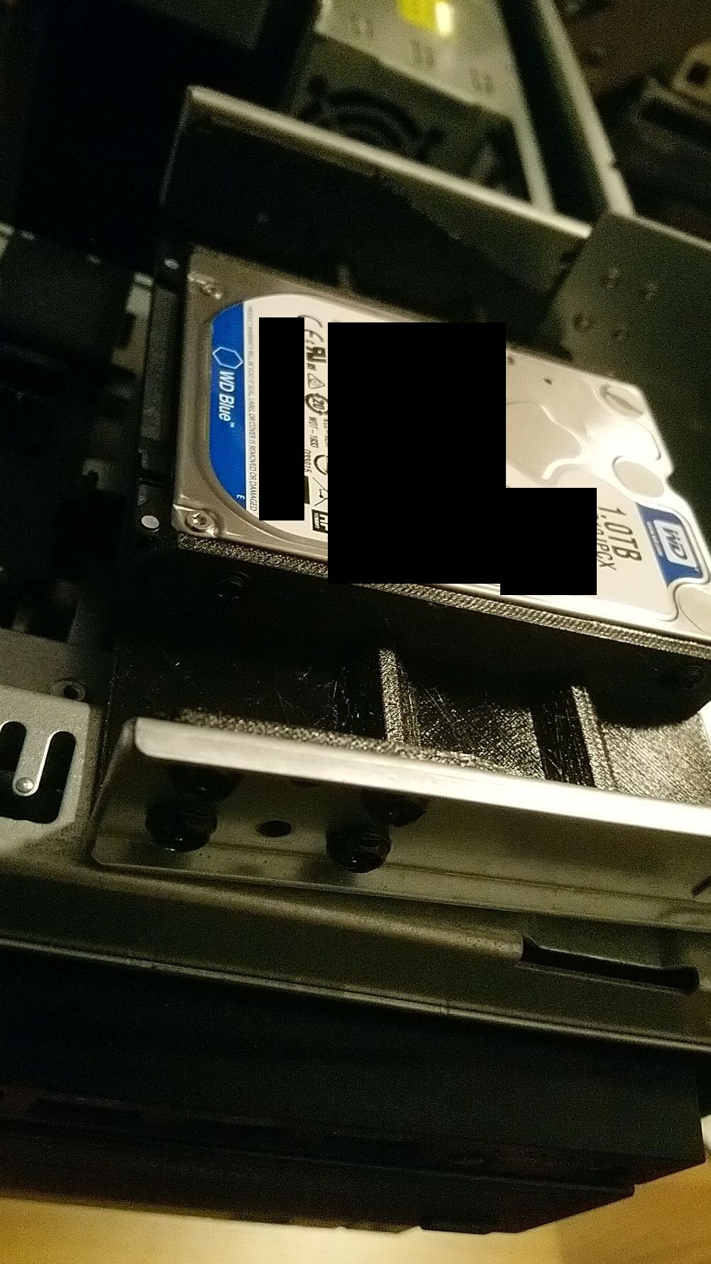2.5" Disk to 5.25" Fujitsu Primergy Blank Adapter