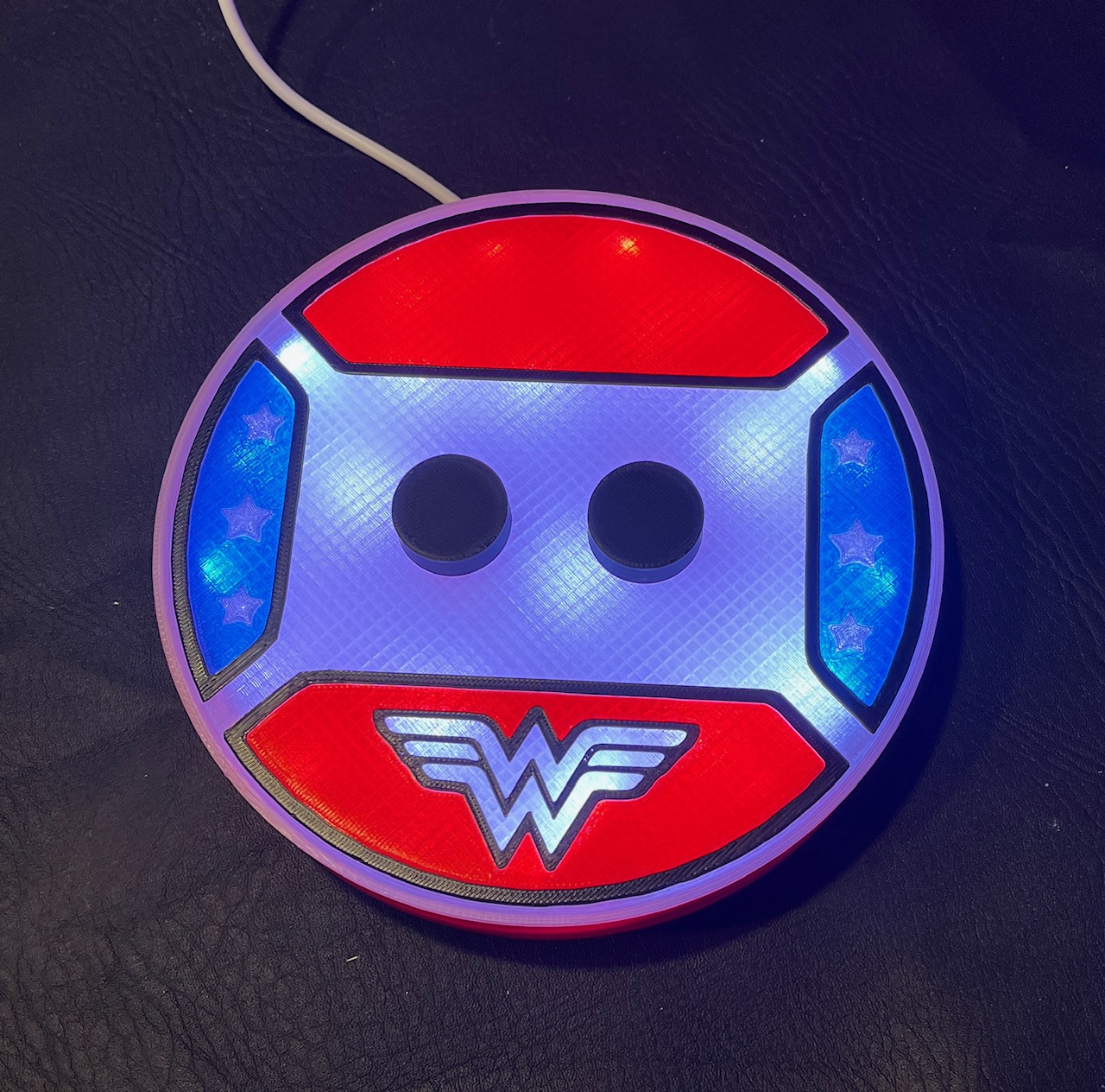 LED Illuminated Display Base for BrickDreams MegaFigures