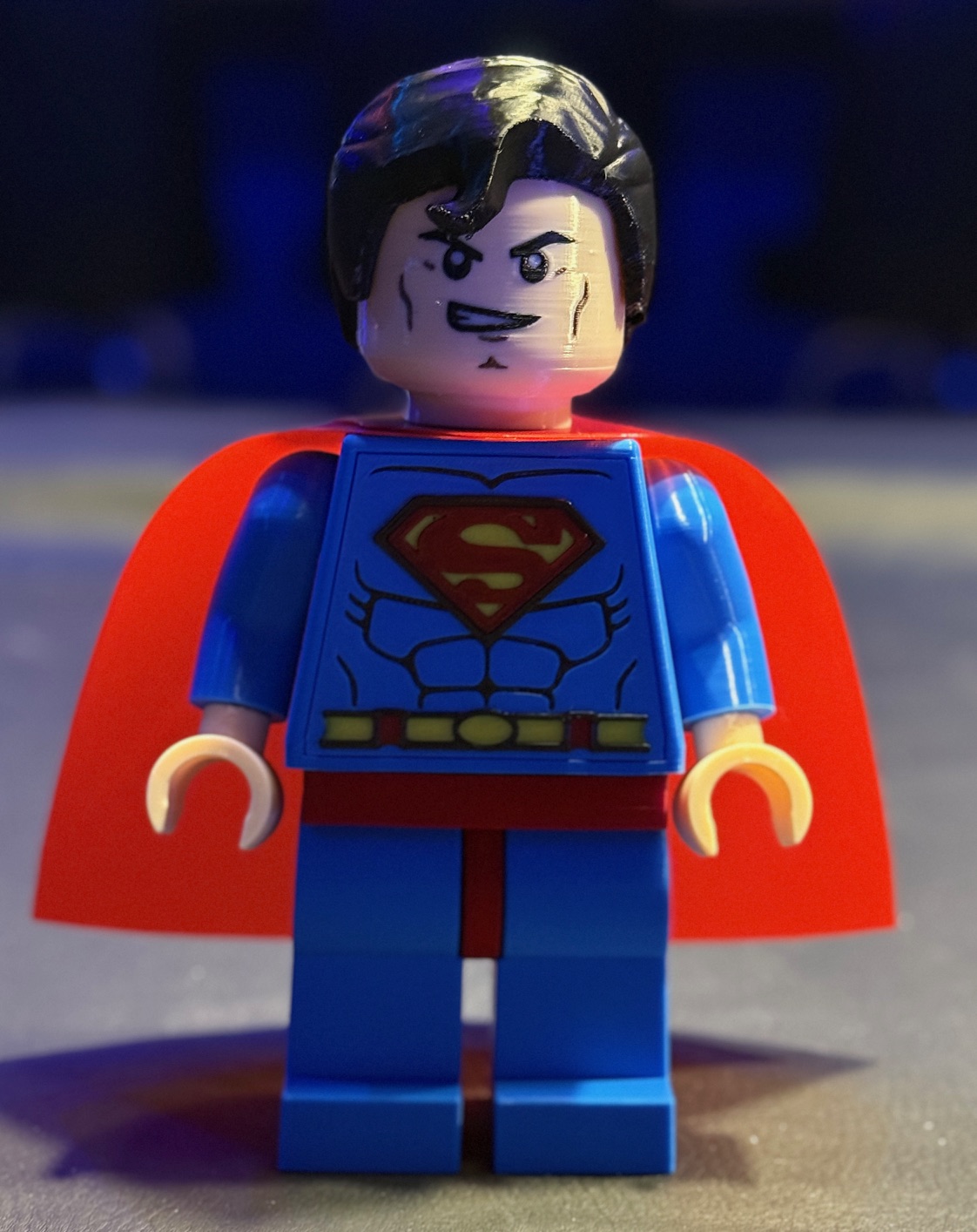 Classic Superman Brick MegaFigure (5:1 Scale)