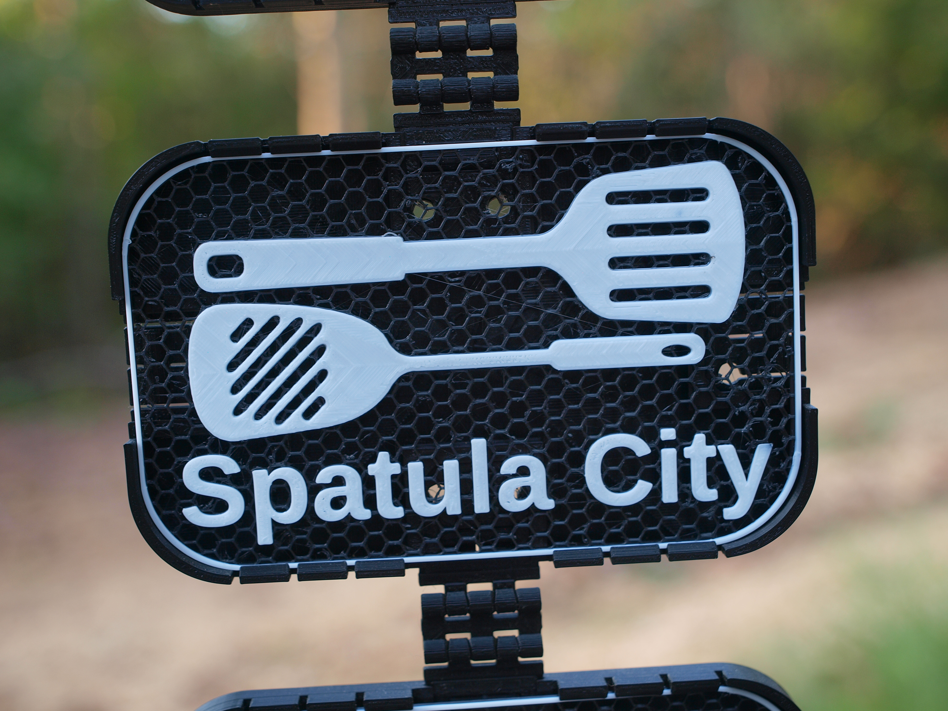Spatula City sign