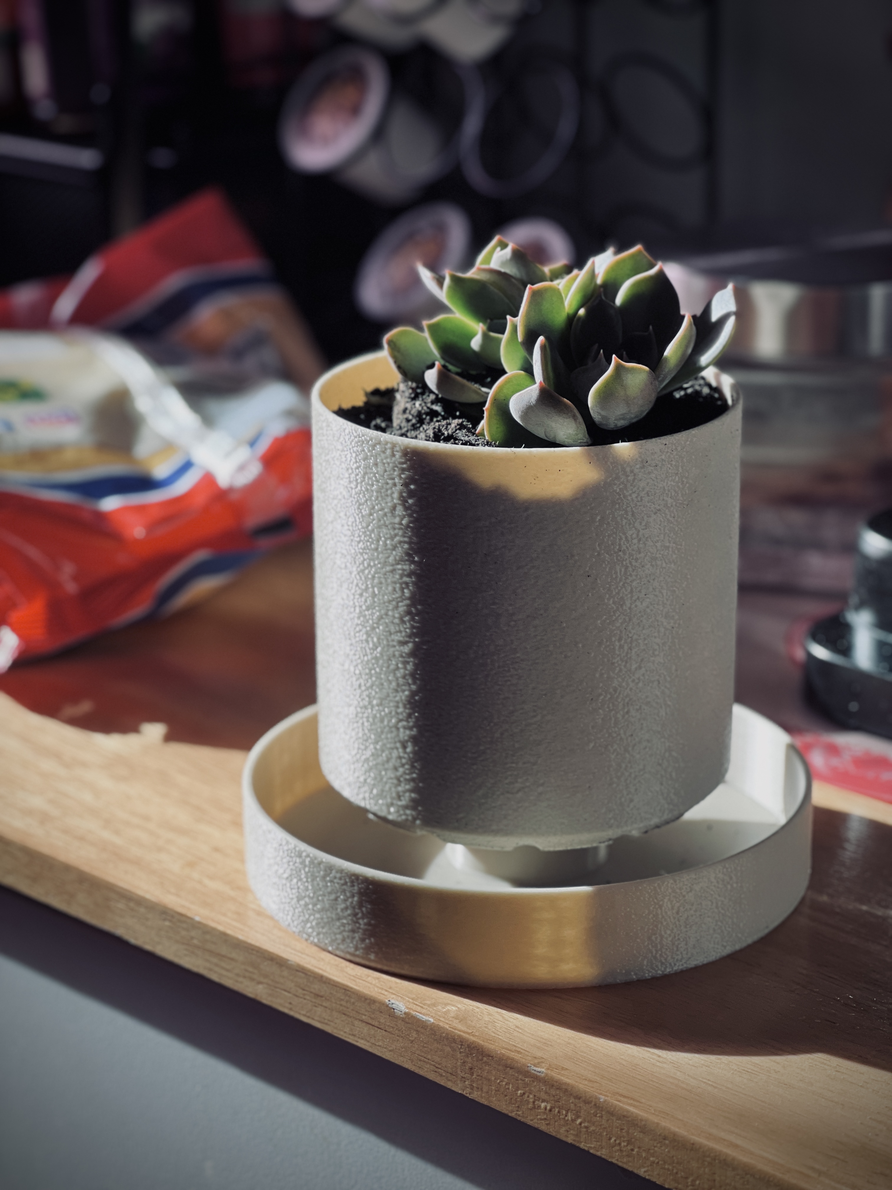 Modern Floating Planter