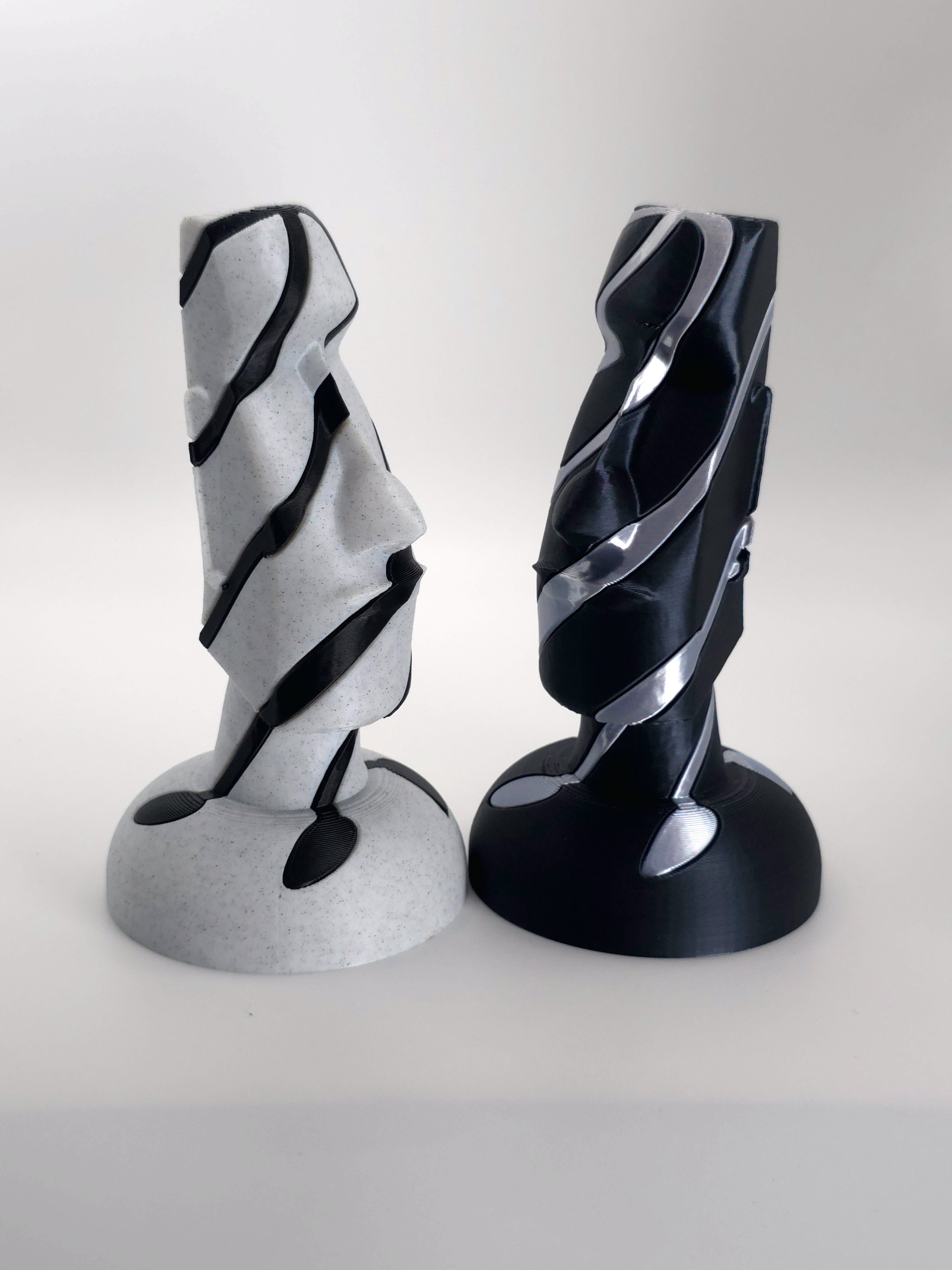 Moai Twist Impossible Passthrough By Adage3d Download Free Stl Model