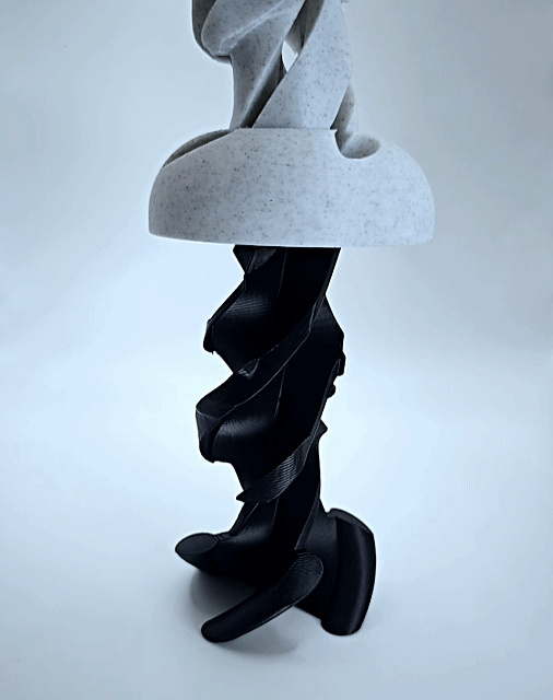 Miniatura 2 do modelo 3D Moai Twist - Impossible Passthrough