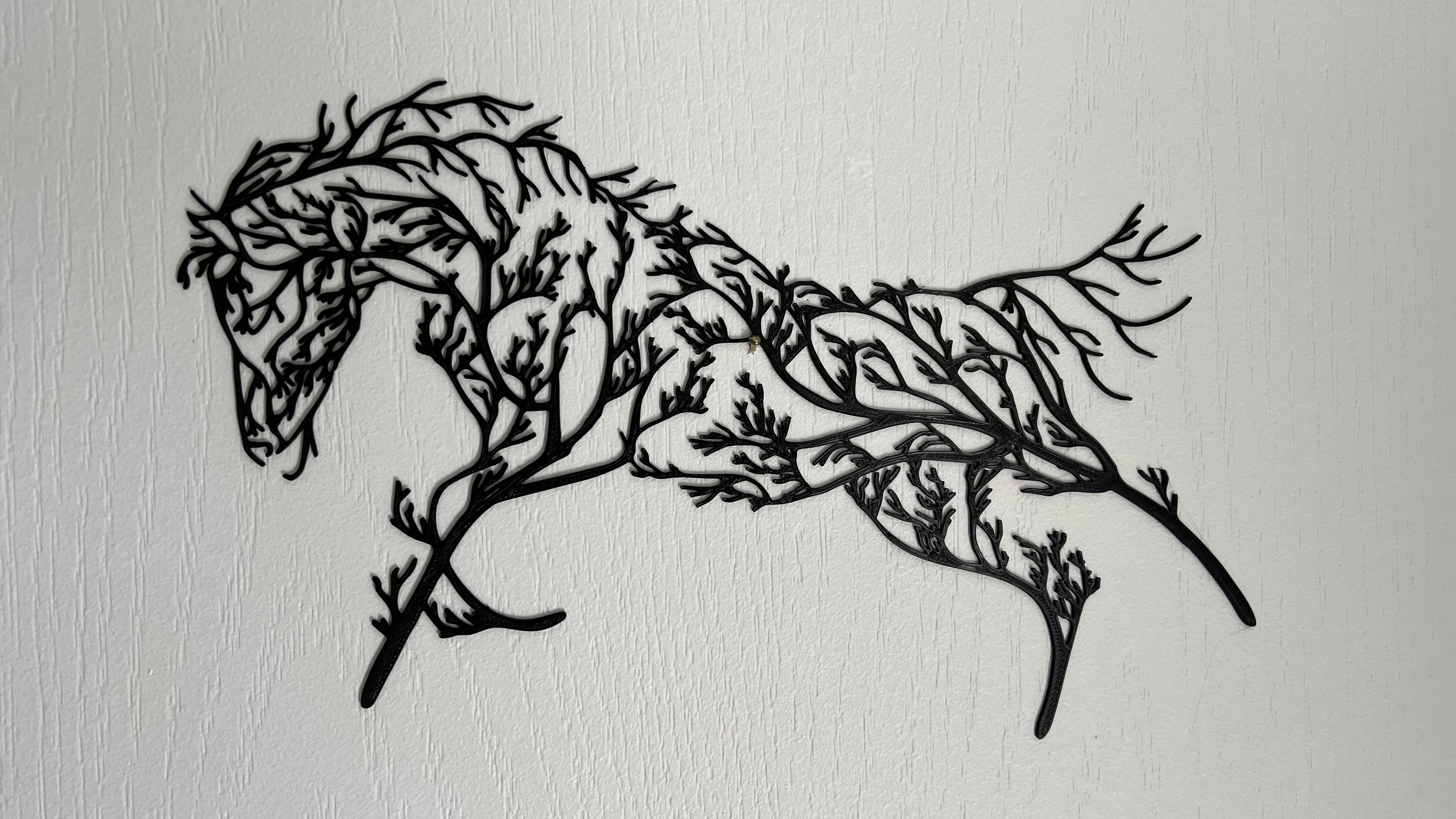 Organic Horse Wall Art