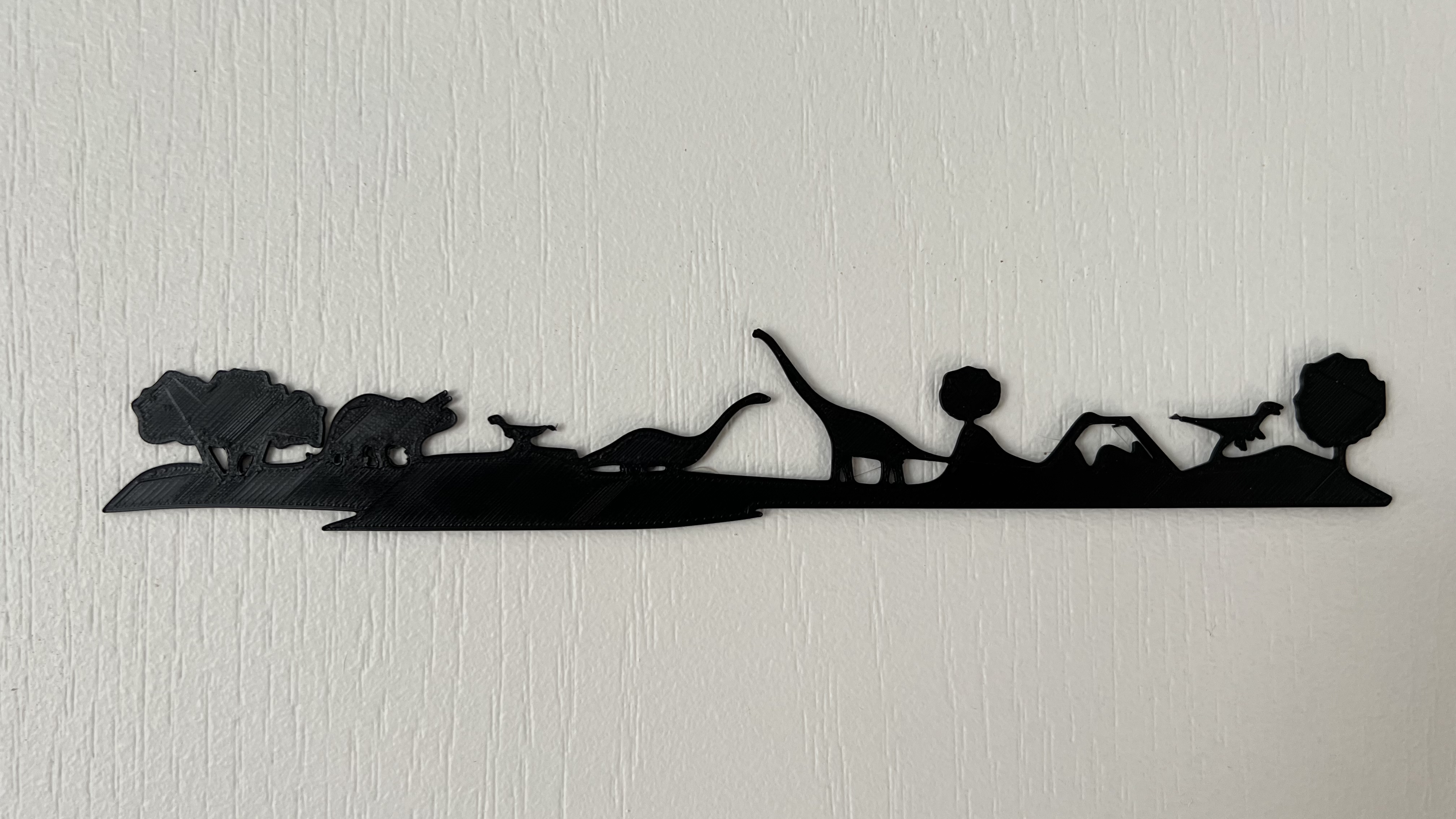 Jurassic Scene Wall Art