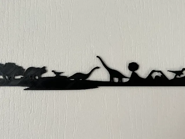 Jurassic Scene Wall Art