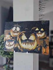 Jack-O-Lantern Halloween Hueforge