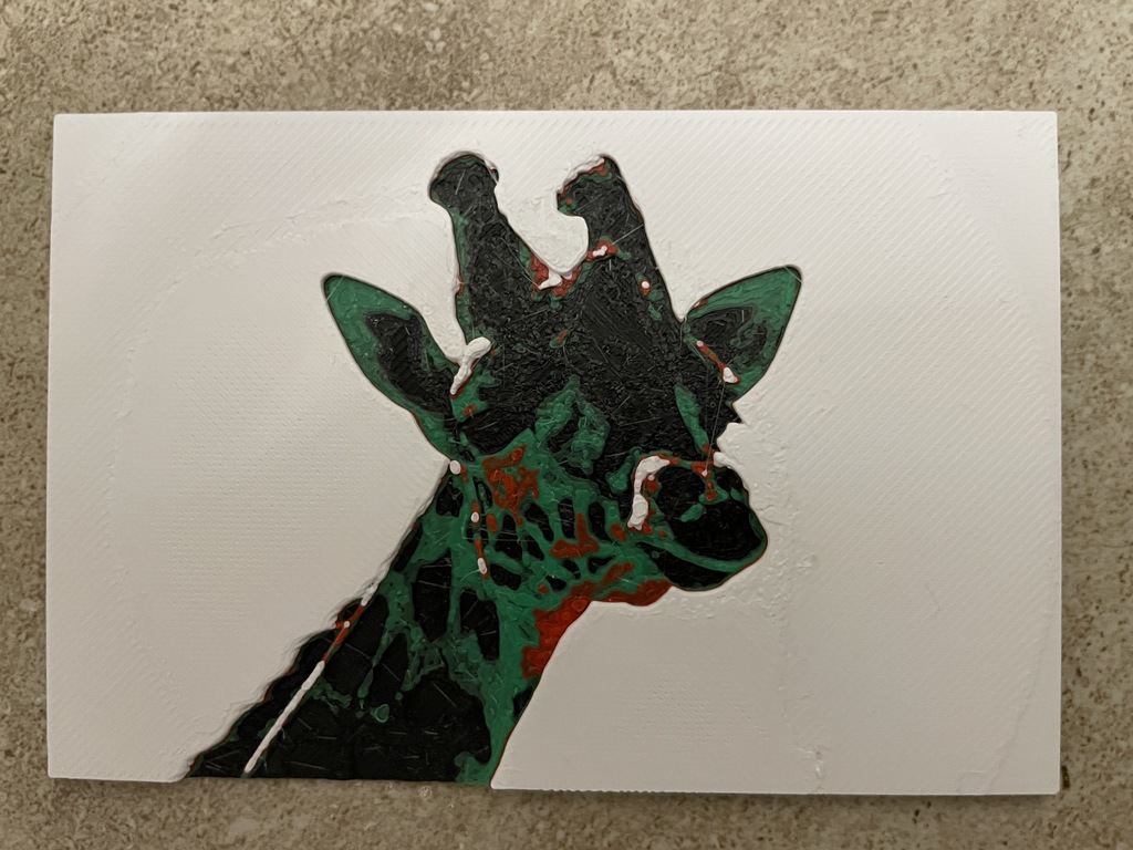 Hueforge - Giraffe — miniatura 4