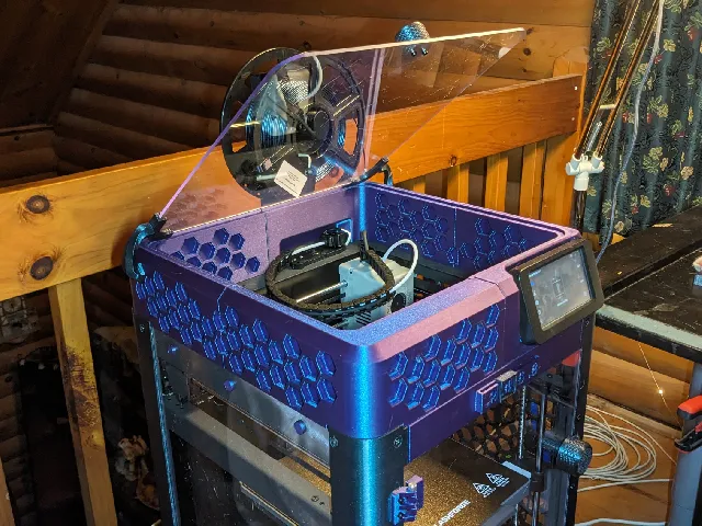Flashforge adventurer 5m (ad5m) enclosure upgrade HSW