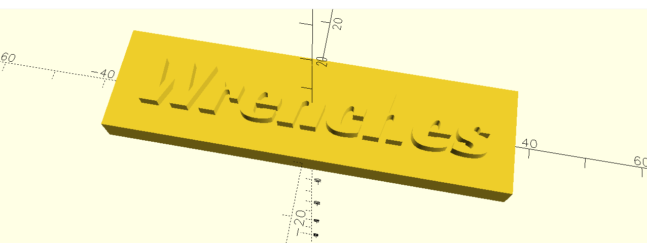 Miniatura 3 do modelo 3D Parametric customizable magnetic label generator