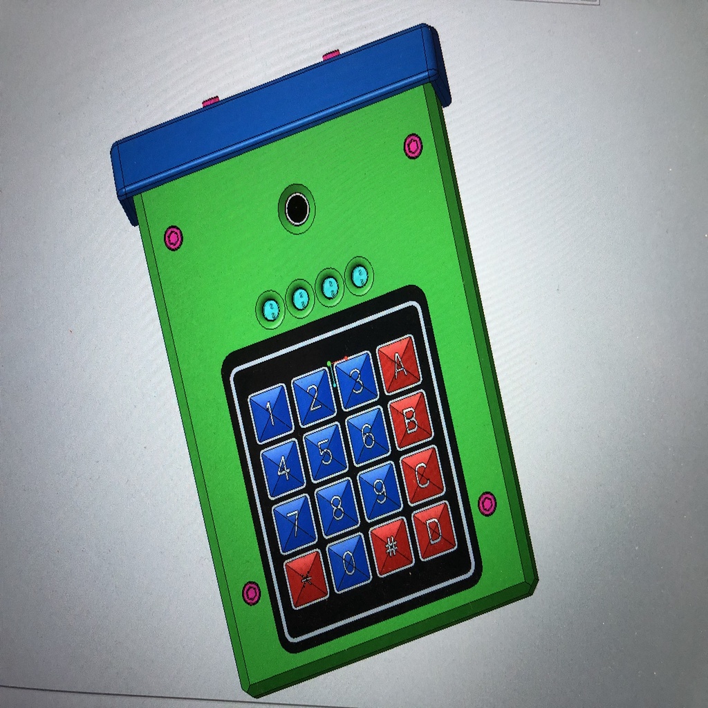 Raspberry Pi Codeschloss MK2