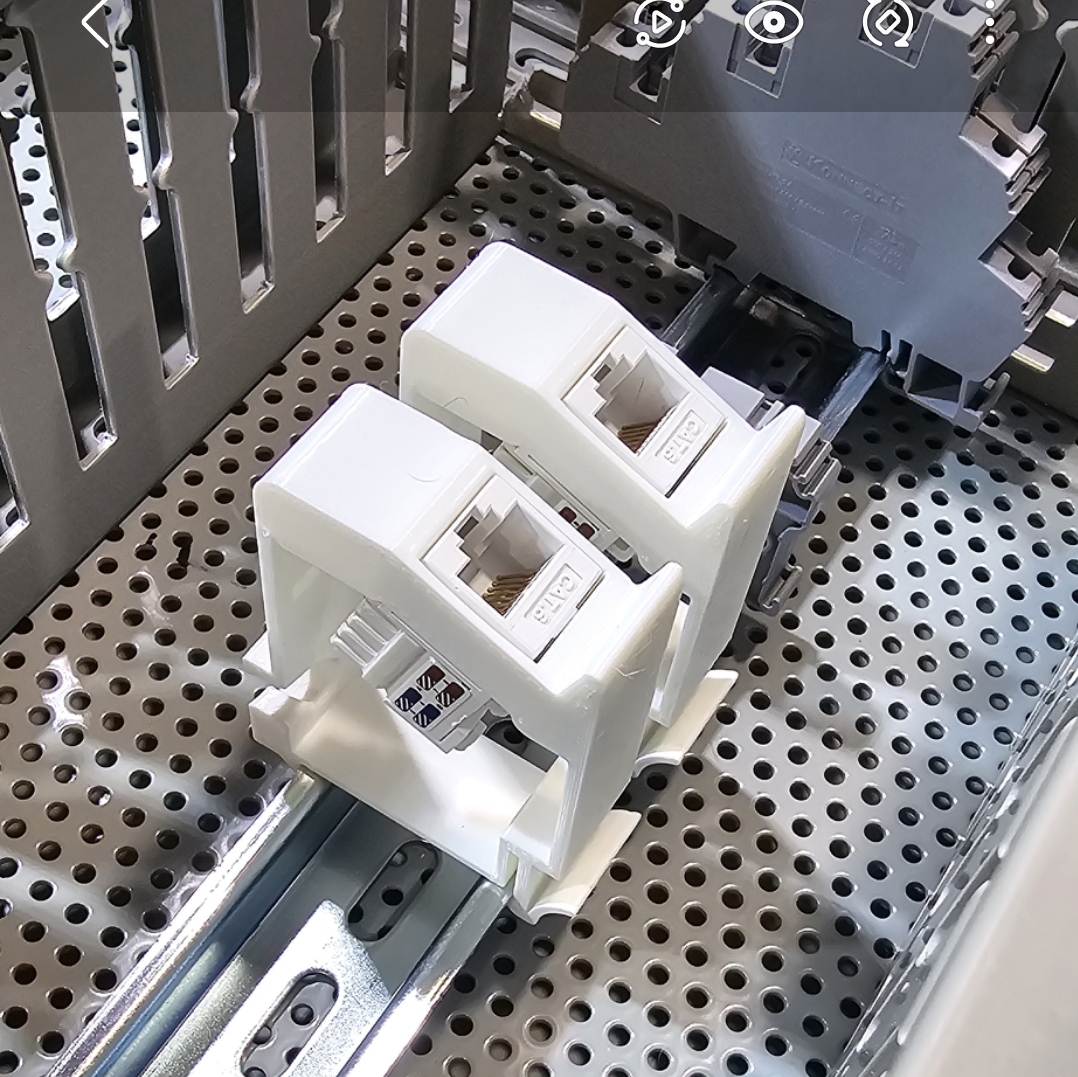 DIN Rail Keystone