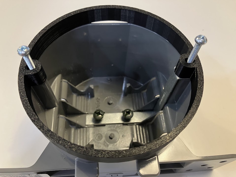 Round Electrical Junction Box Extension Ring (Scaleable) by Rodsky