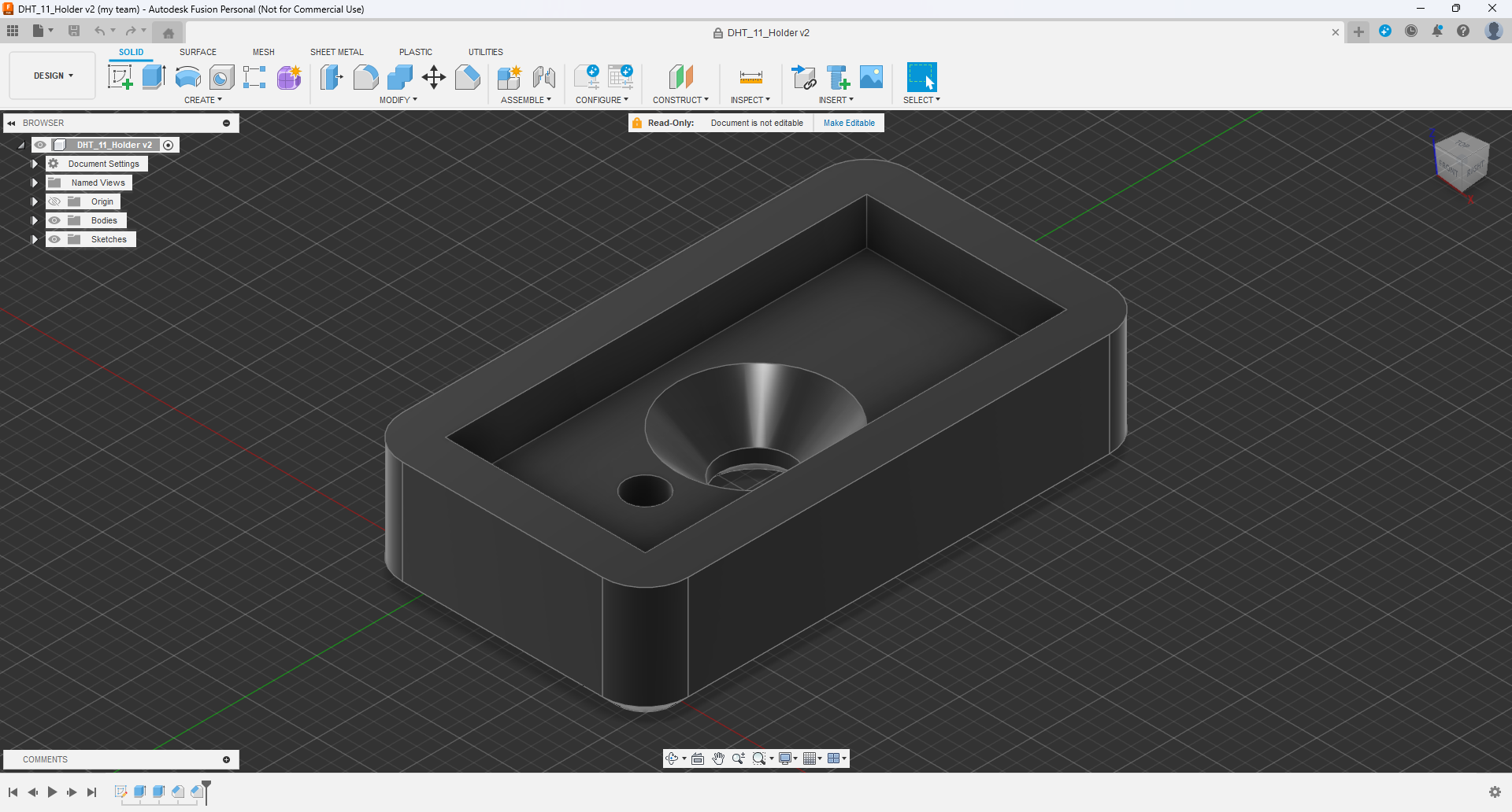 DHT11 Holder — miniatura 3