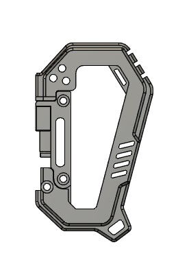 3d Printed Cyber Punk Carabiner
