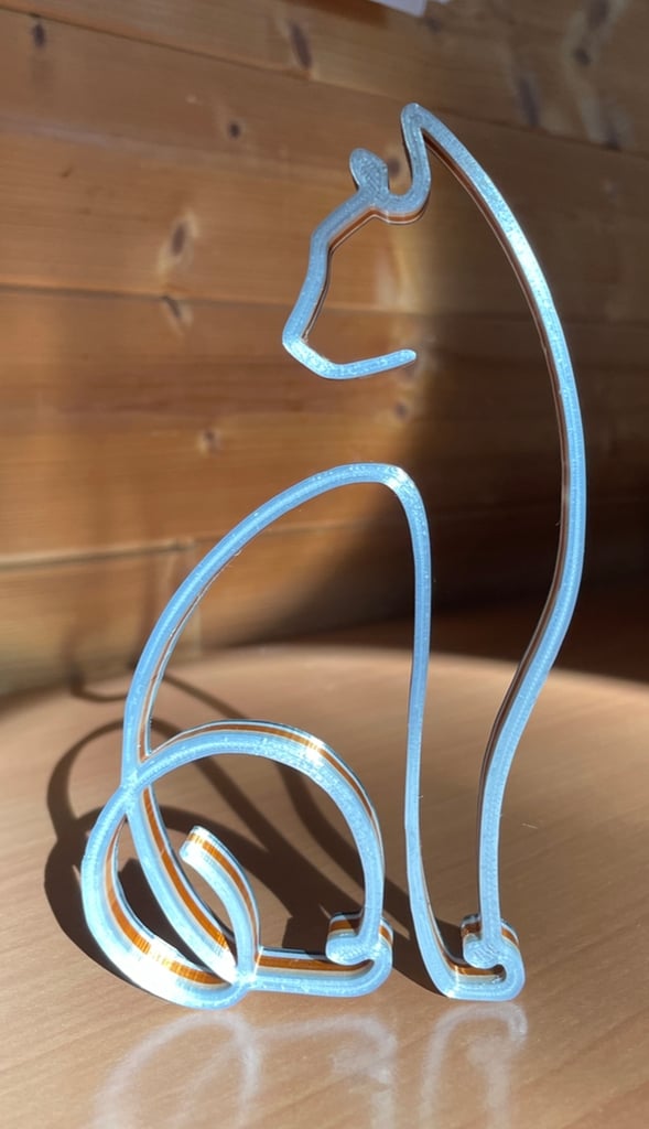 Cat Art Line