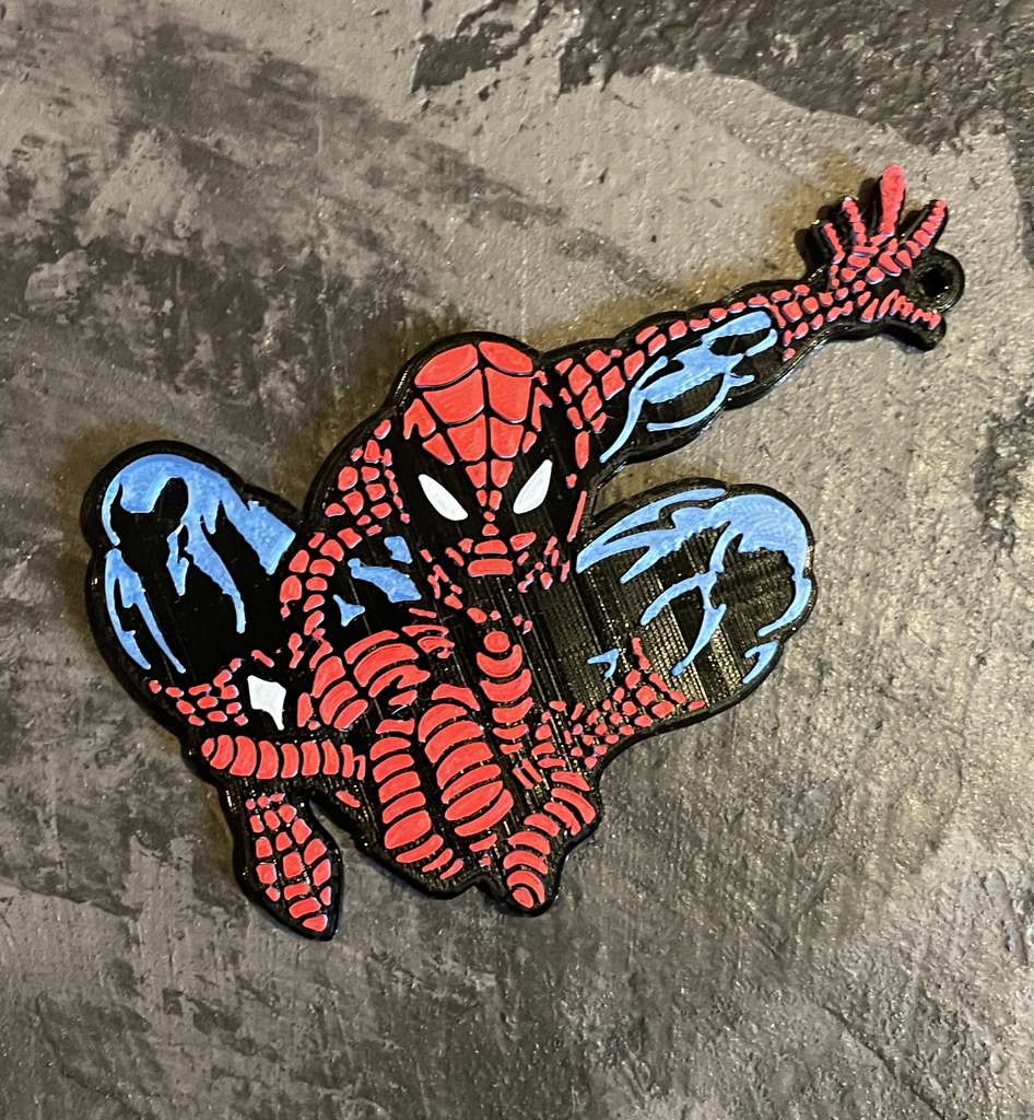 Spiderman Keychain
