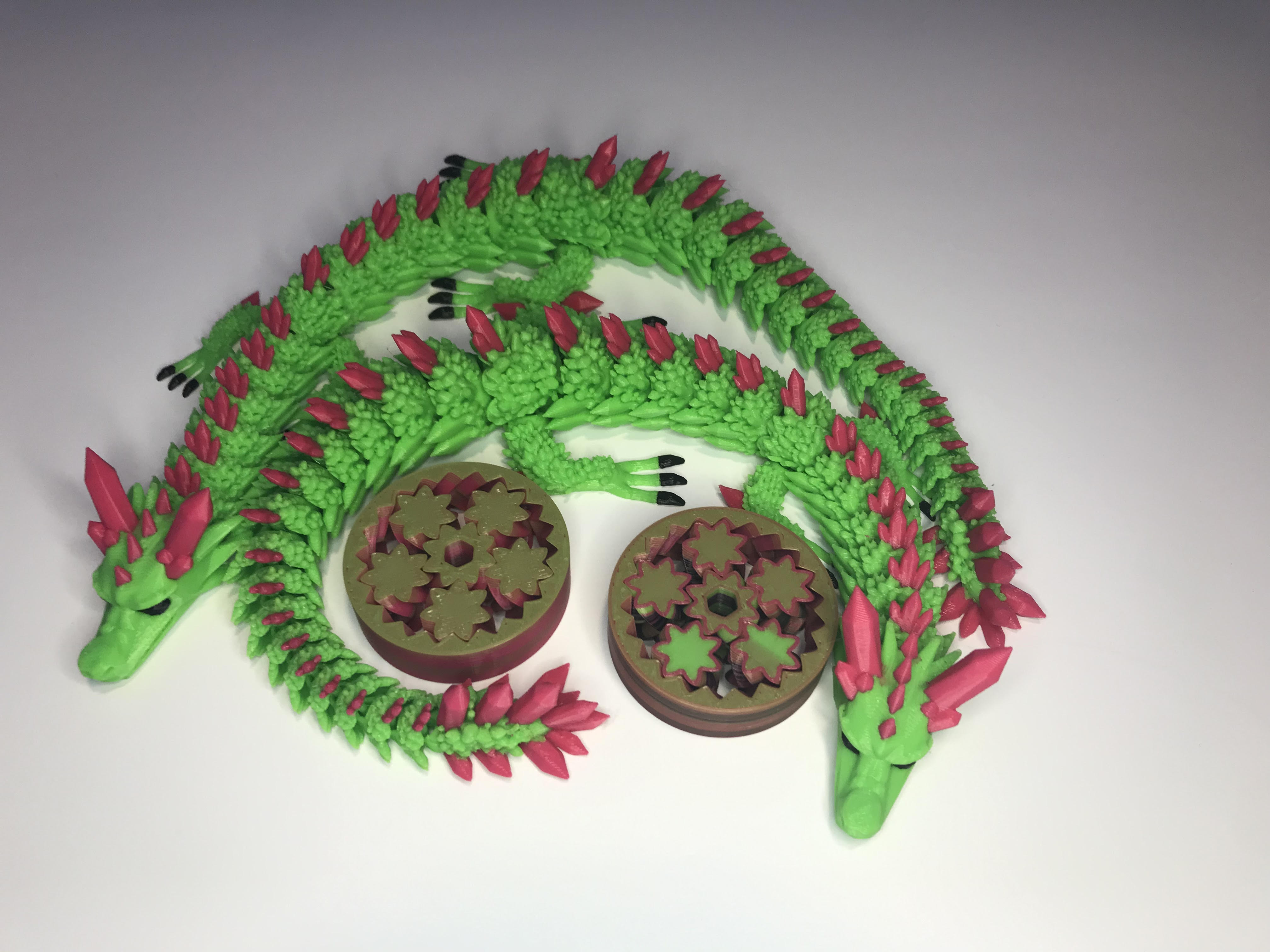 Miniatura 4 do modelo 3D Improved Crystal Dragon
