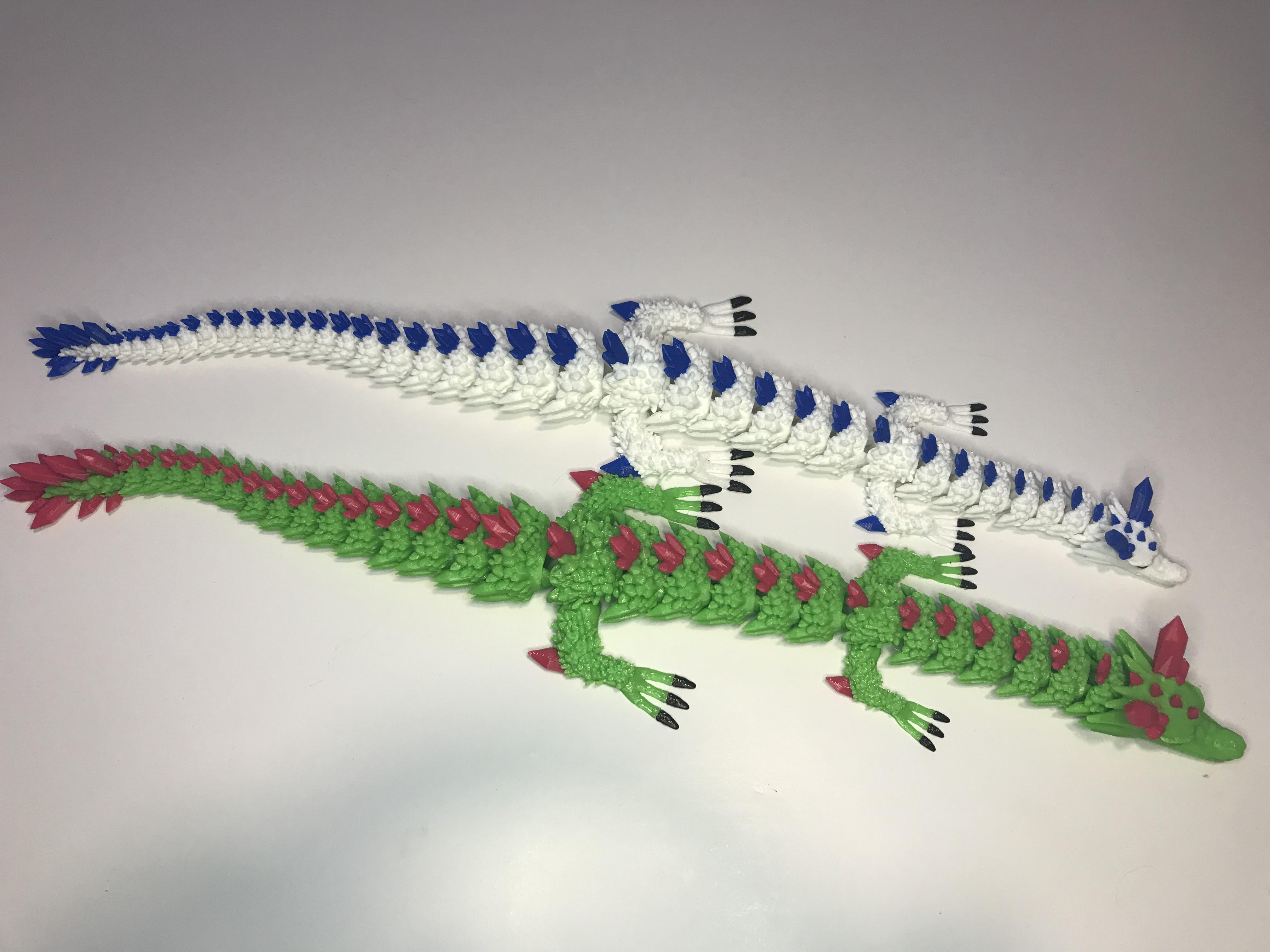 Miniatura 5 do modelo 3D Improved Crystal Dragon